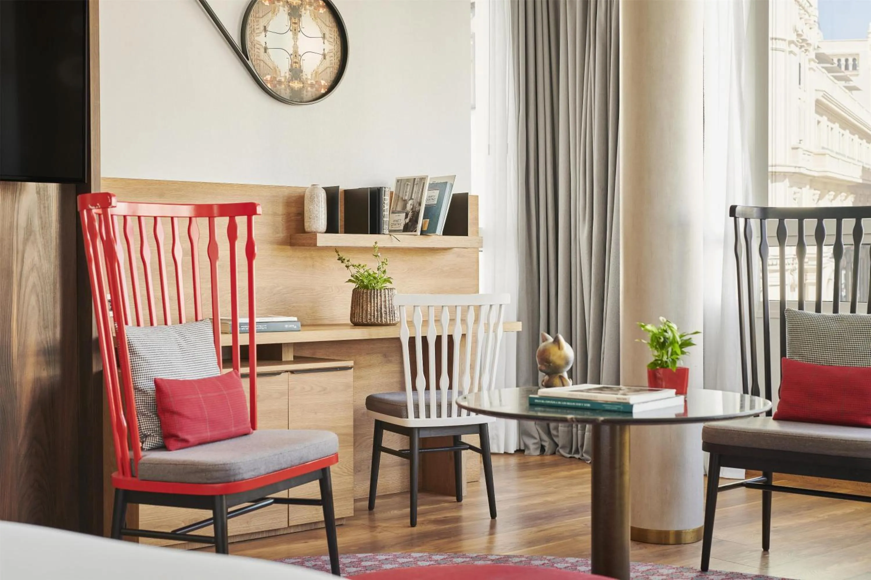 Photo of the whole room in Hyatt Centric Gran Via Madrid