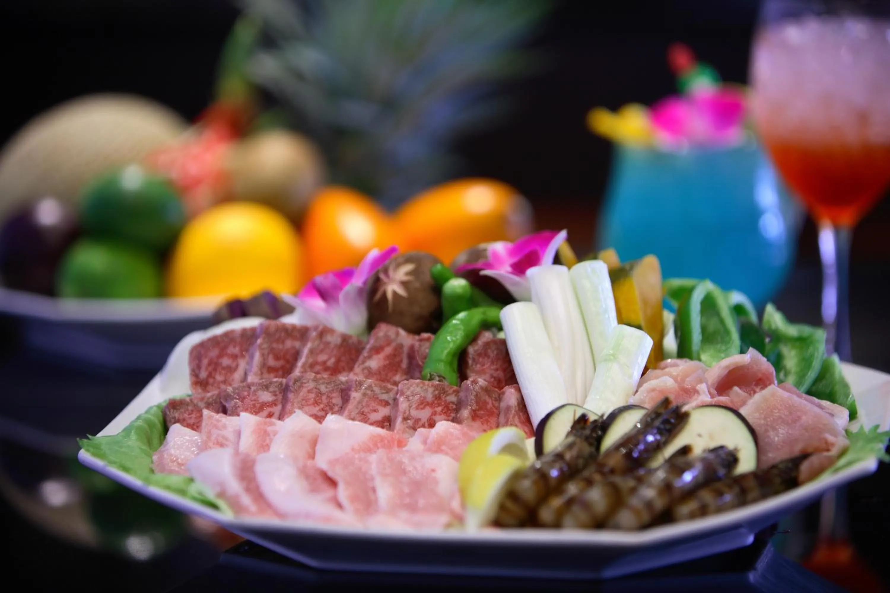 Restaurant/places to eat in Okinawa Kariyushi Beach Resort Ocean Spa