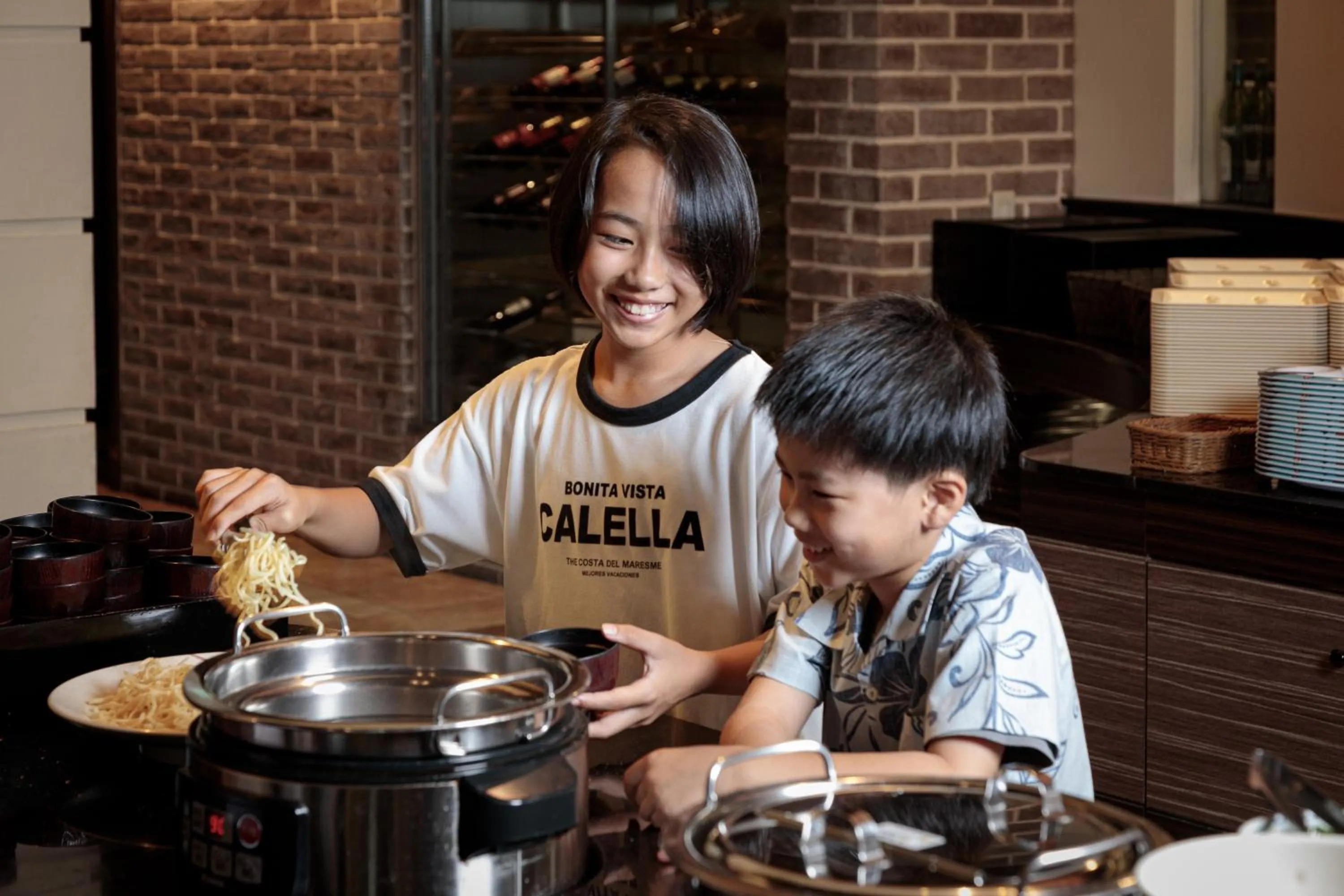Breakfast in Okinawa Kariyushi Beach Resort Ocean Spa