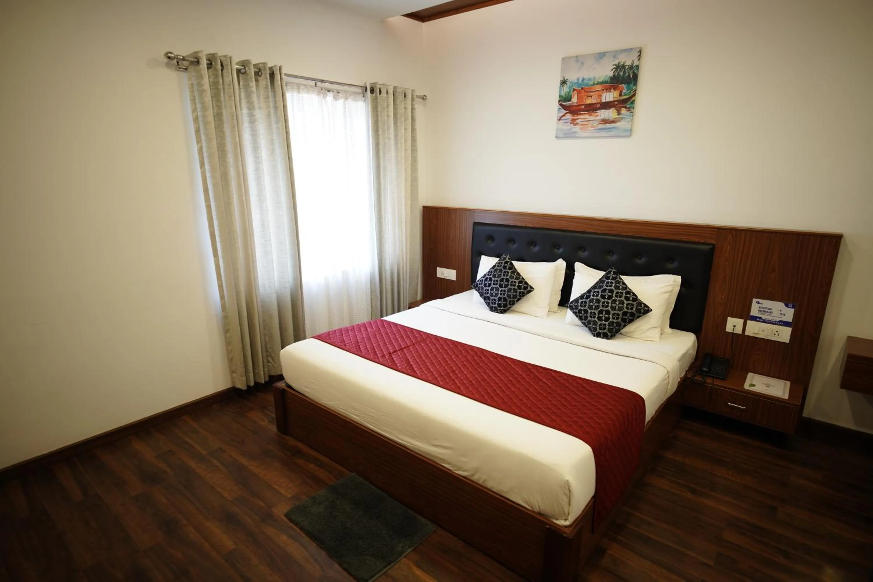 Bed in Four N Square Residency
