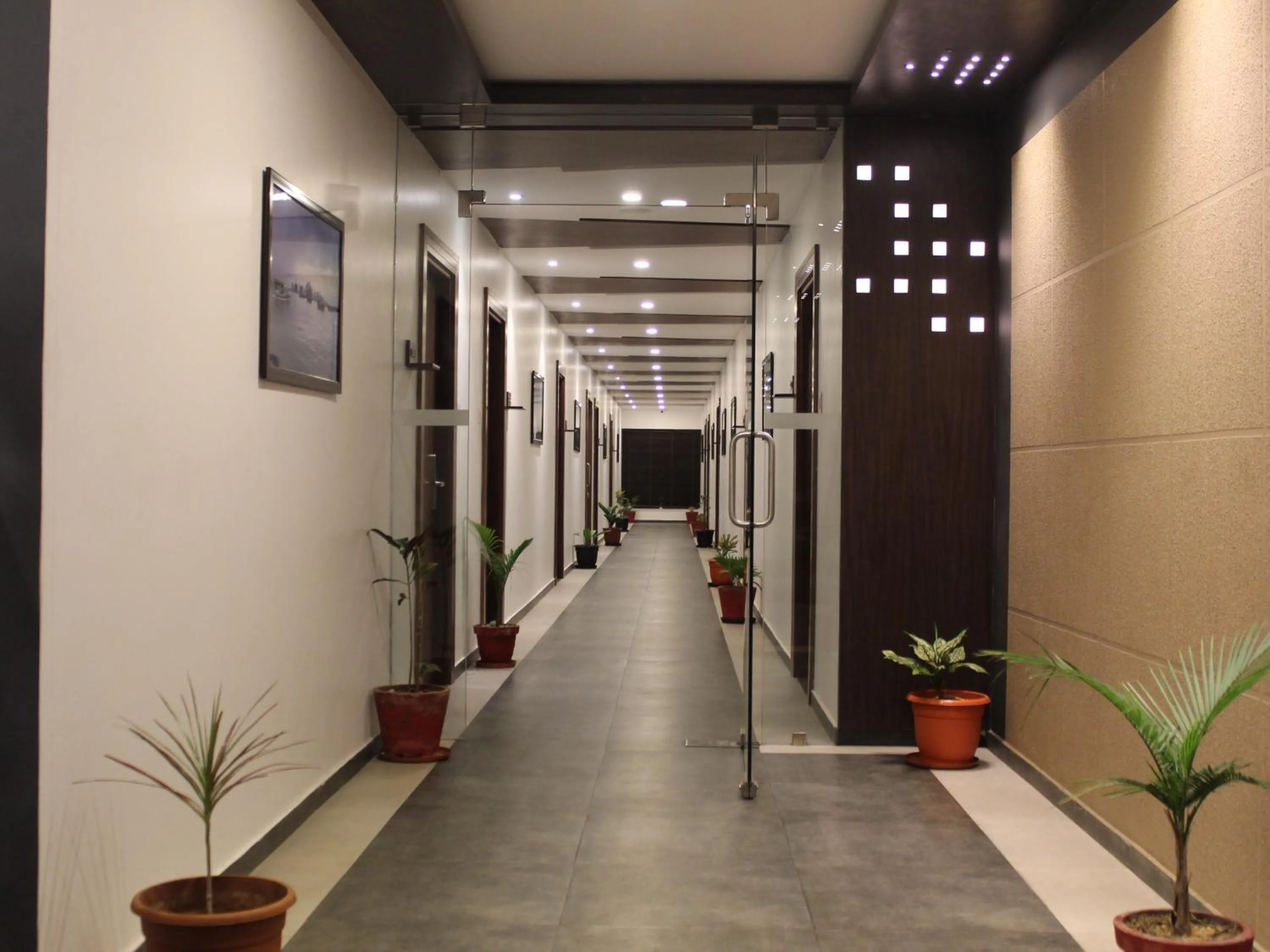 Lobby or reception in Four N Square Residency
