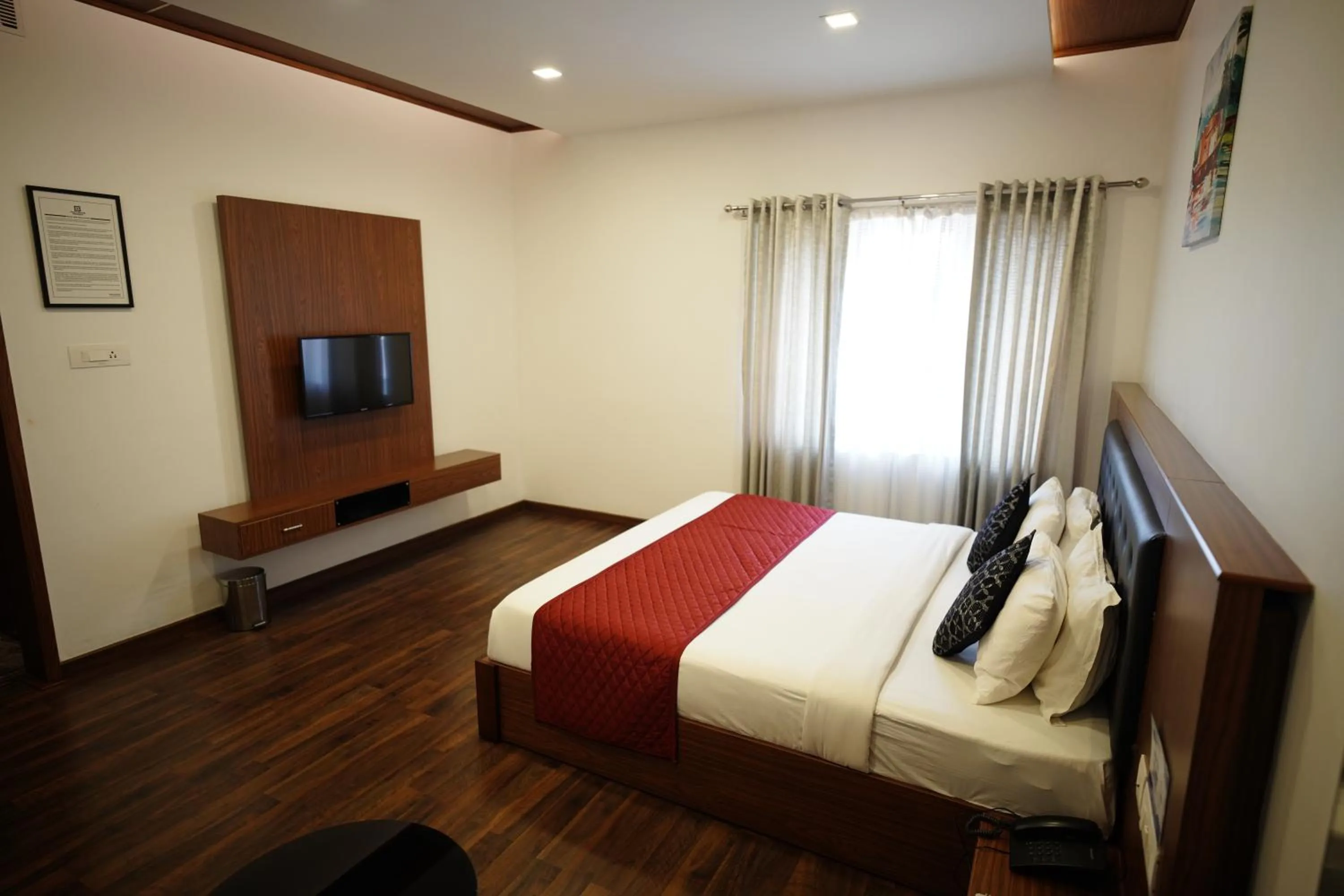 Bed in Four N Square Residency