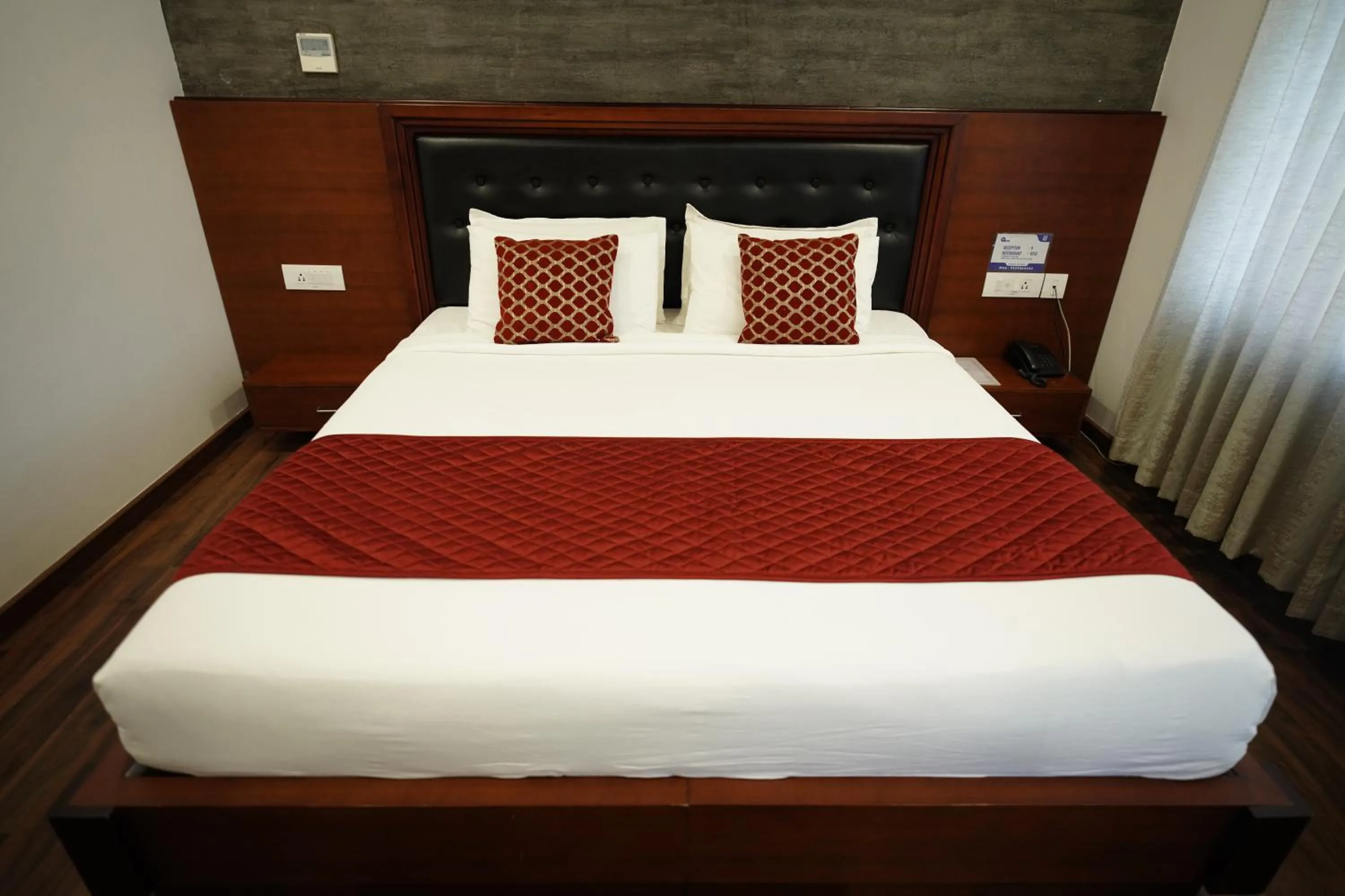 Photo of the whole room, Bed in Four N Square Residency