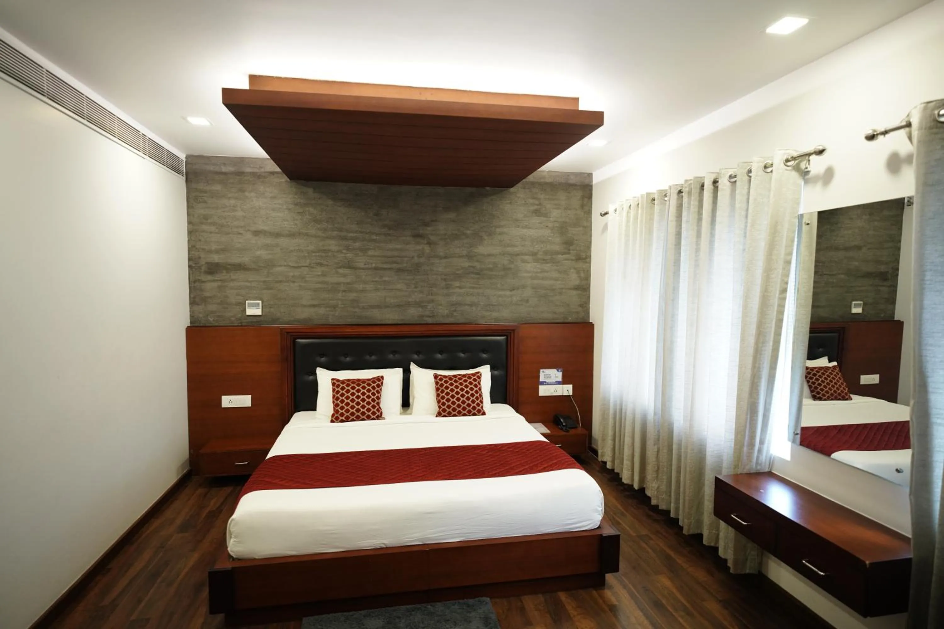 Bed in Four N Square Residency