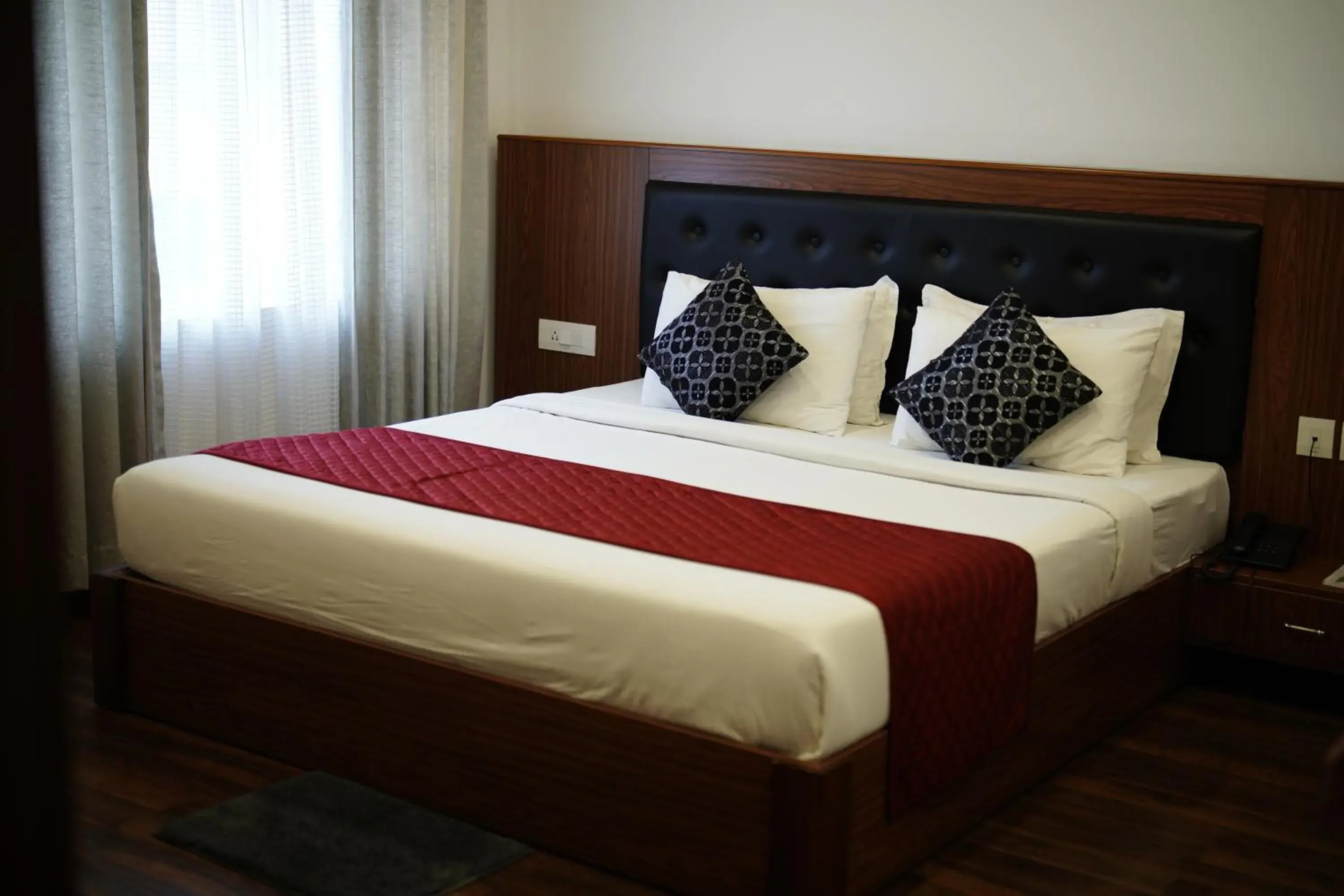 Deluxe Double Room - single occupancy in Four N Square Residency Deluxe Double Room - single occupancy in Four N Square Residency