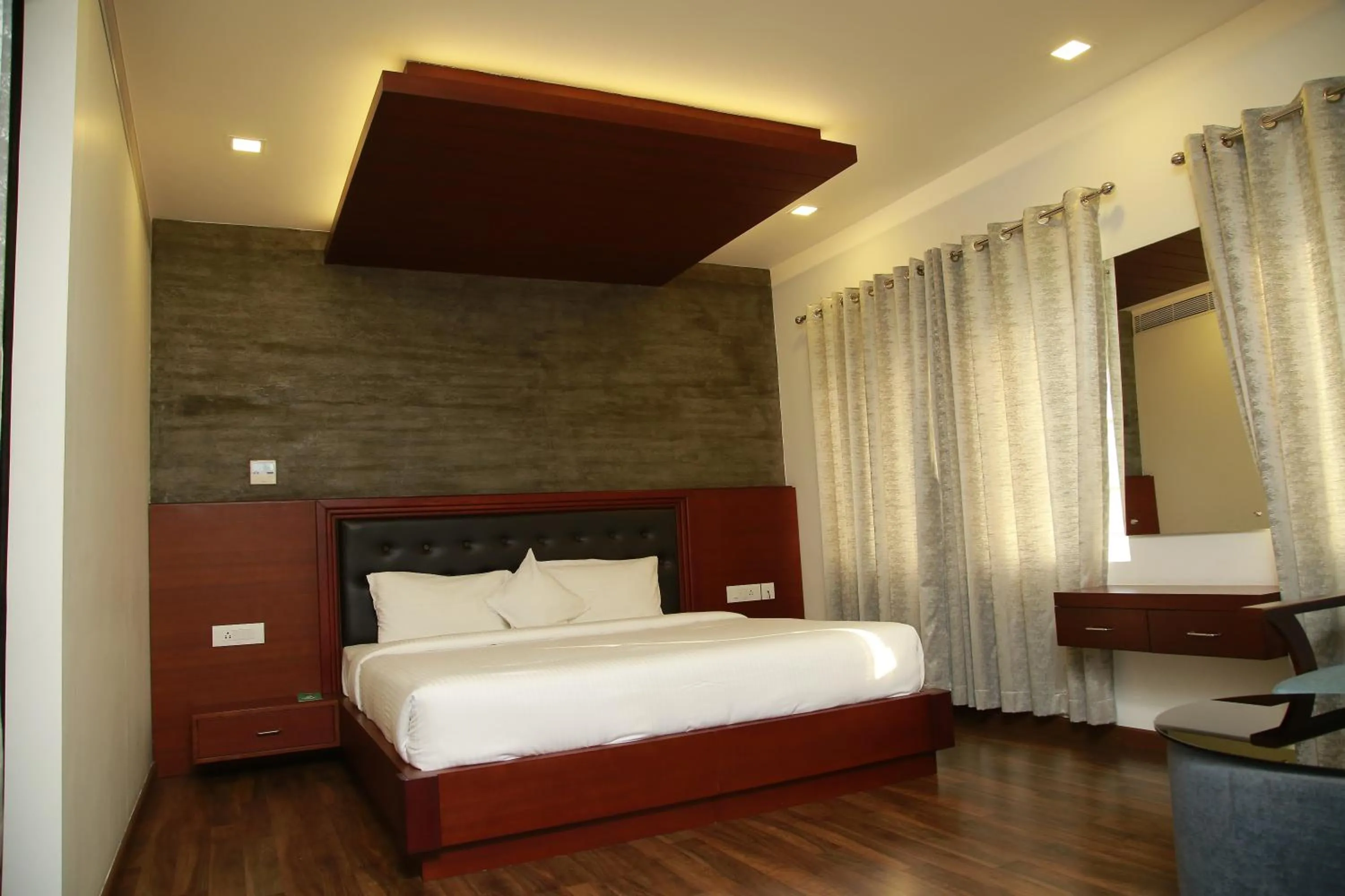 Bed in Four N Square Residency