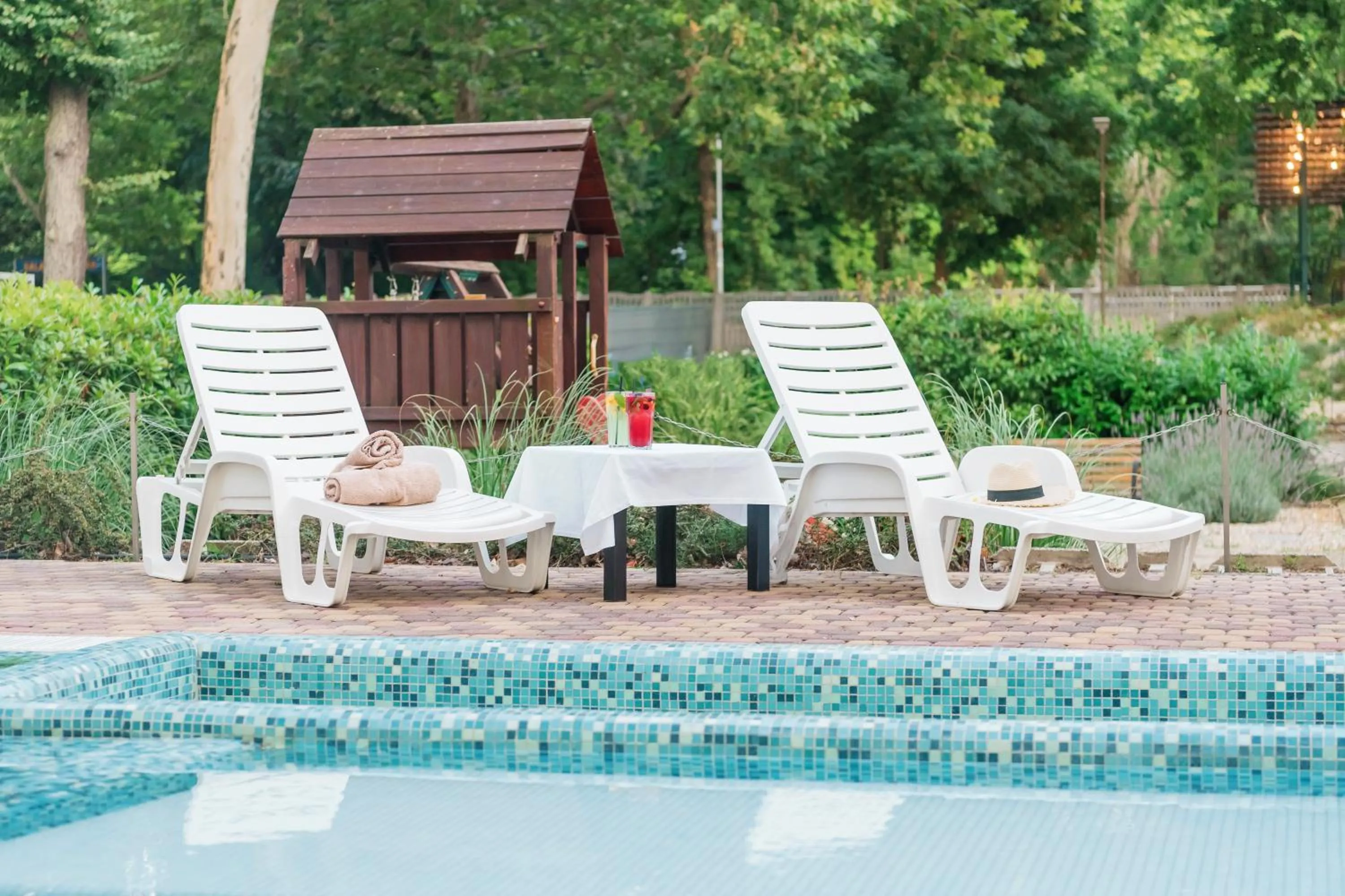 Swimming pool in Hotel Anna Villa