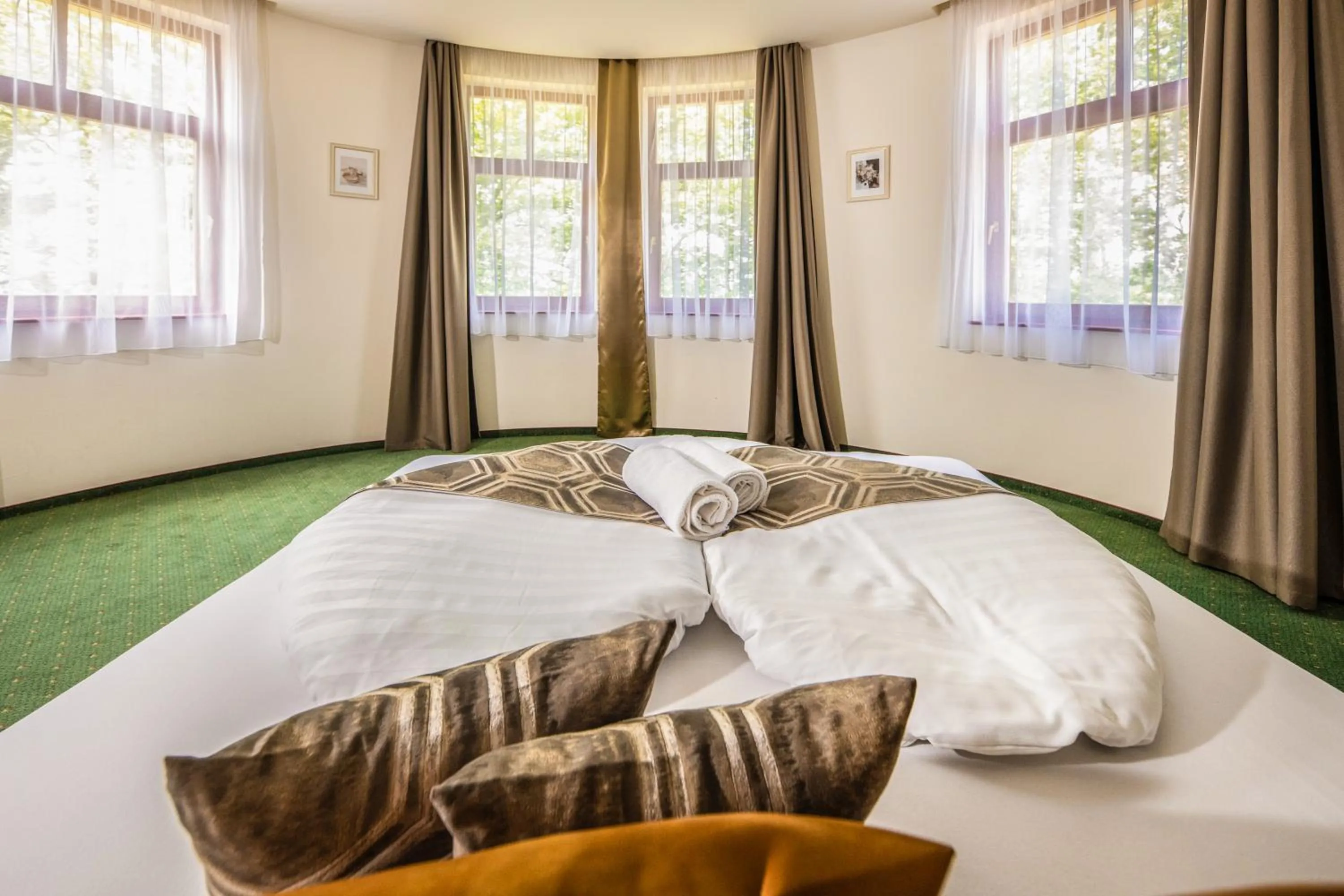 Bed in Hotel Anna Villa