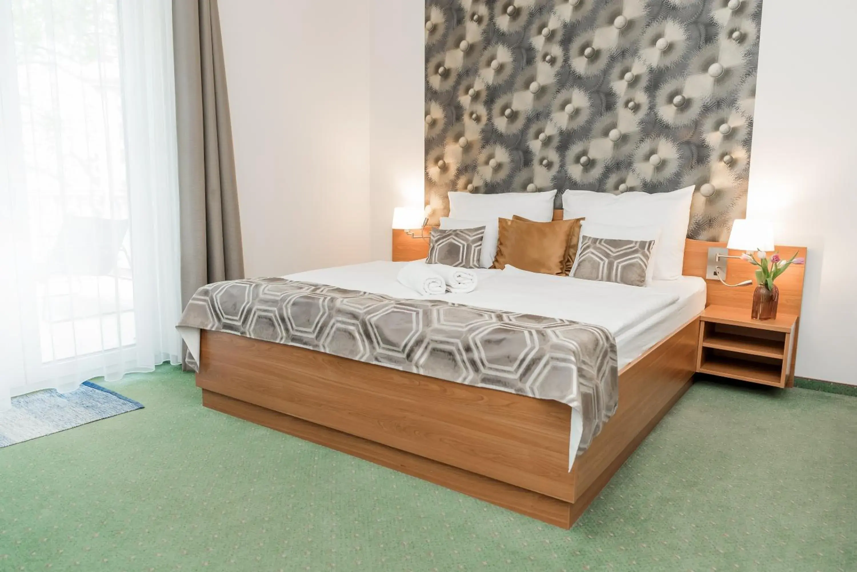 Double Room with Balcony - single occupancy in Hotel Anna Villa Double Room with Balcony - single occupancy in Hotel Anna Villa