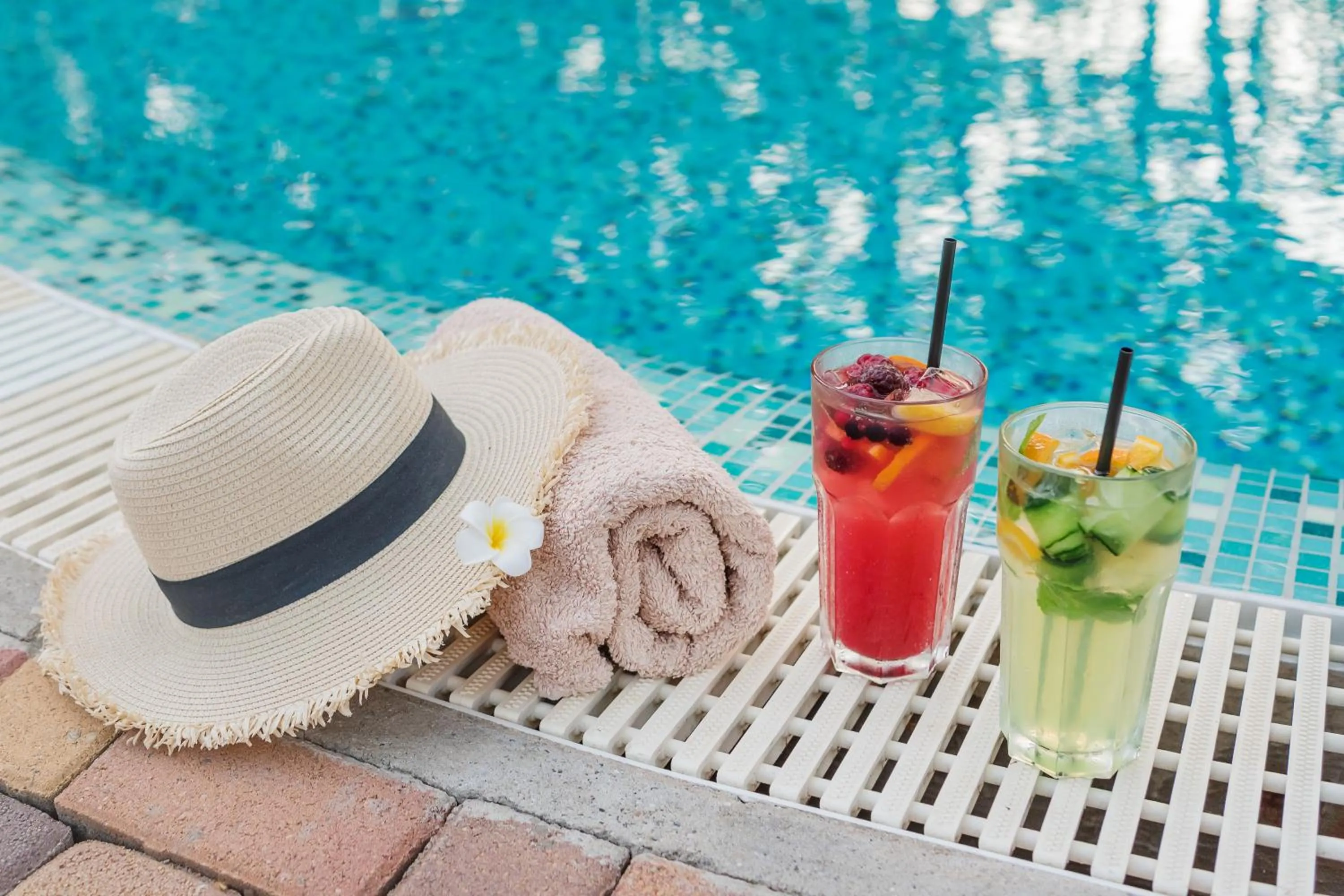 Swimming pool in Hotel Anna Villa