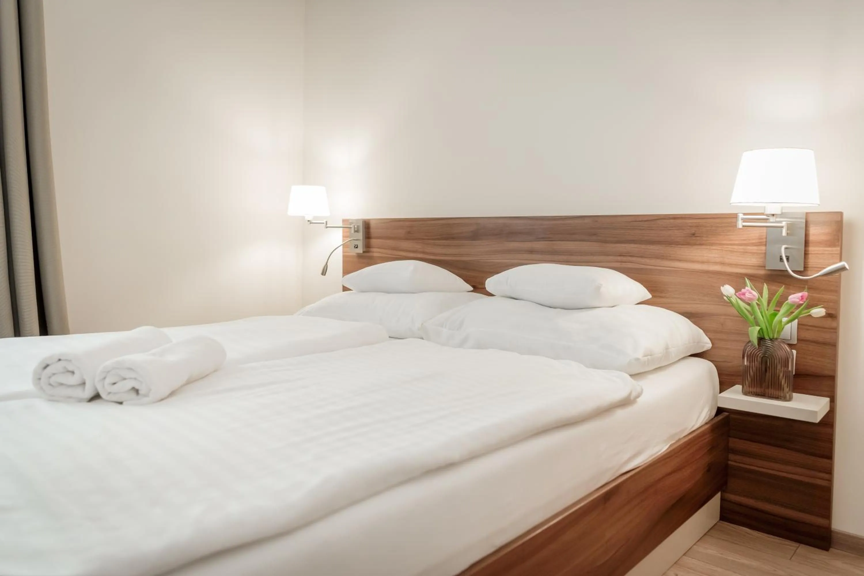 Bed in Hotel Anna Villa