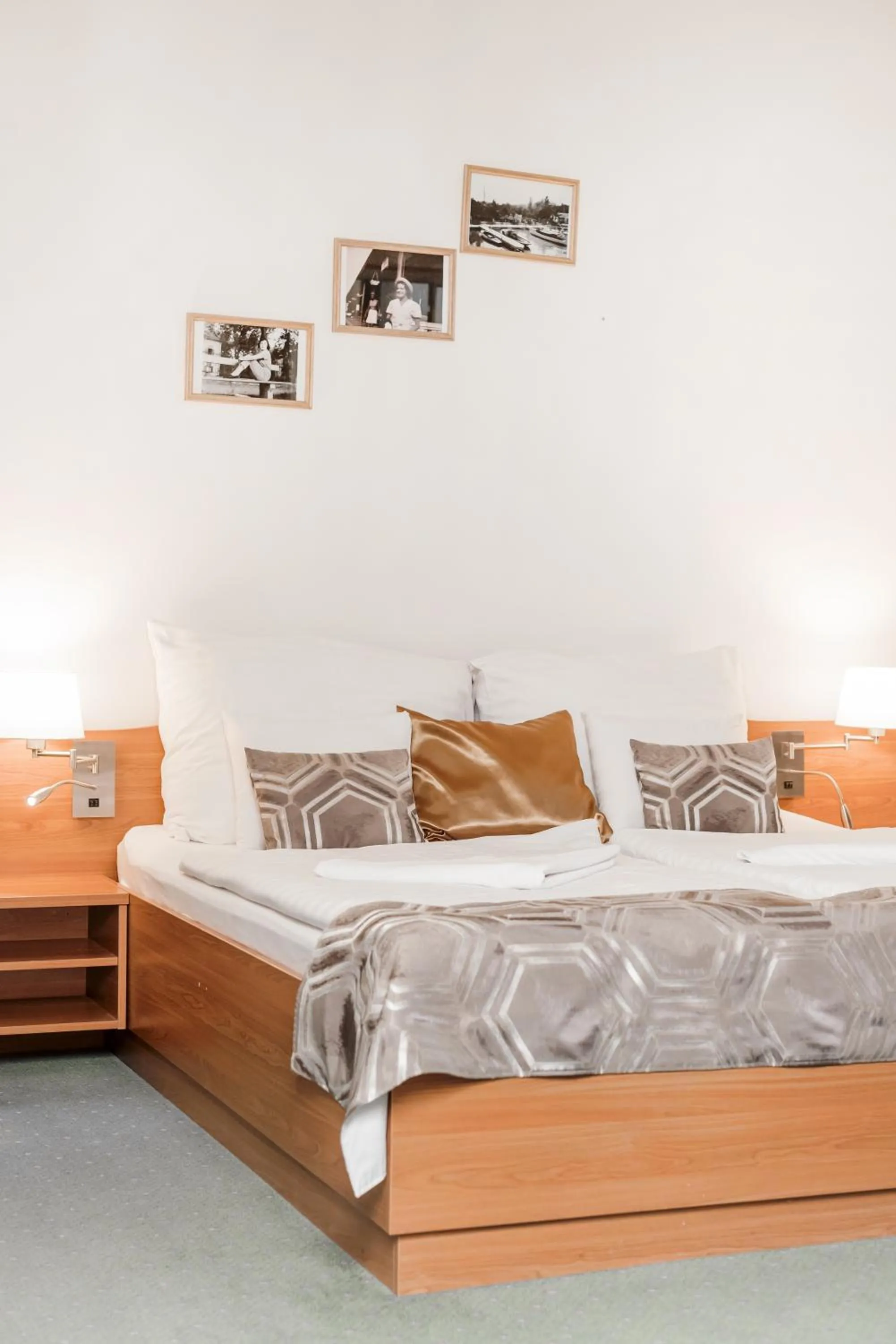 Bed in Hotel Anna Villa