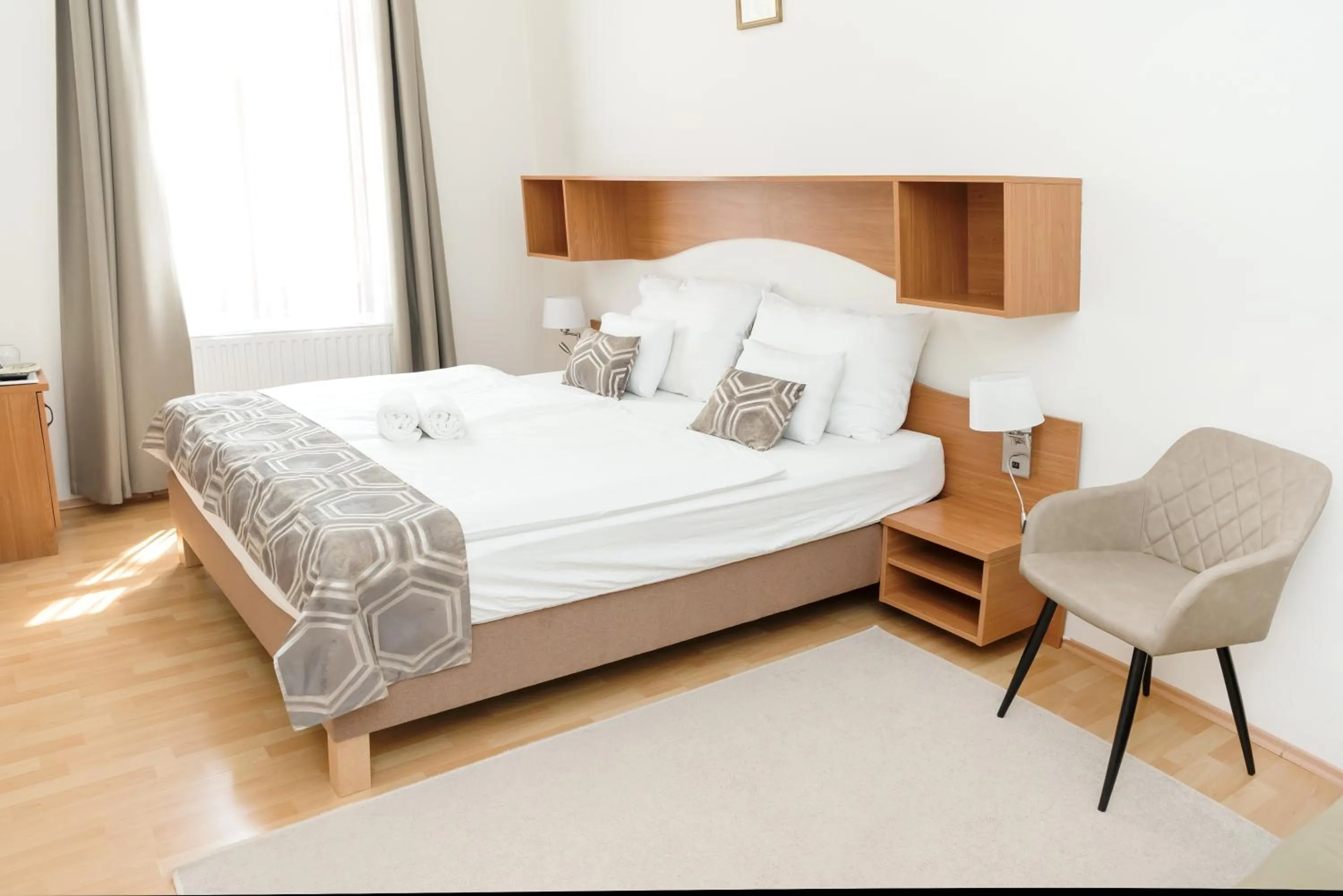 Bed in Hotel Anna Villa