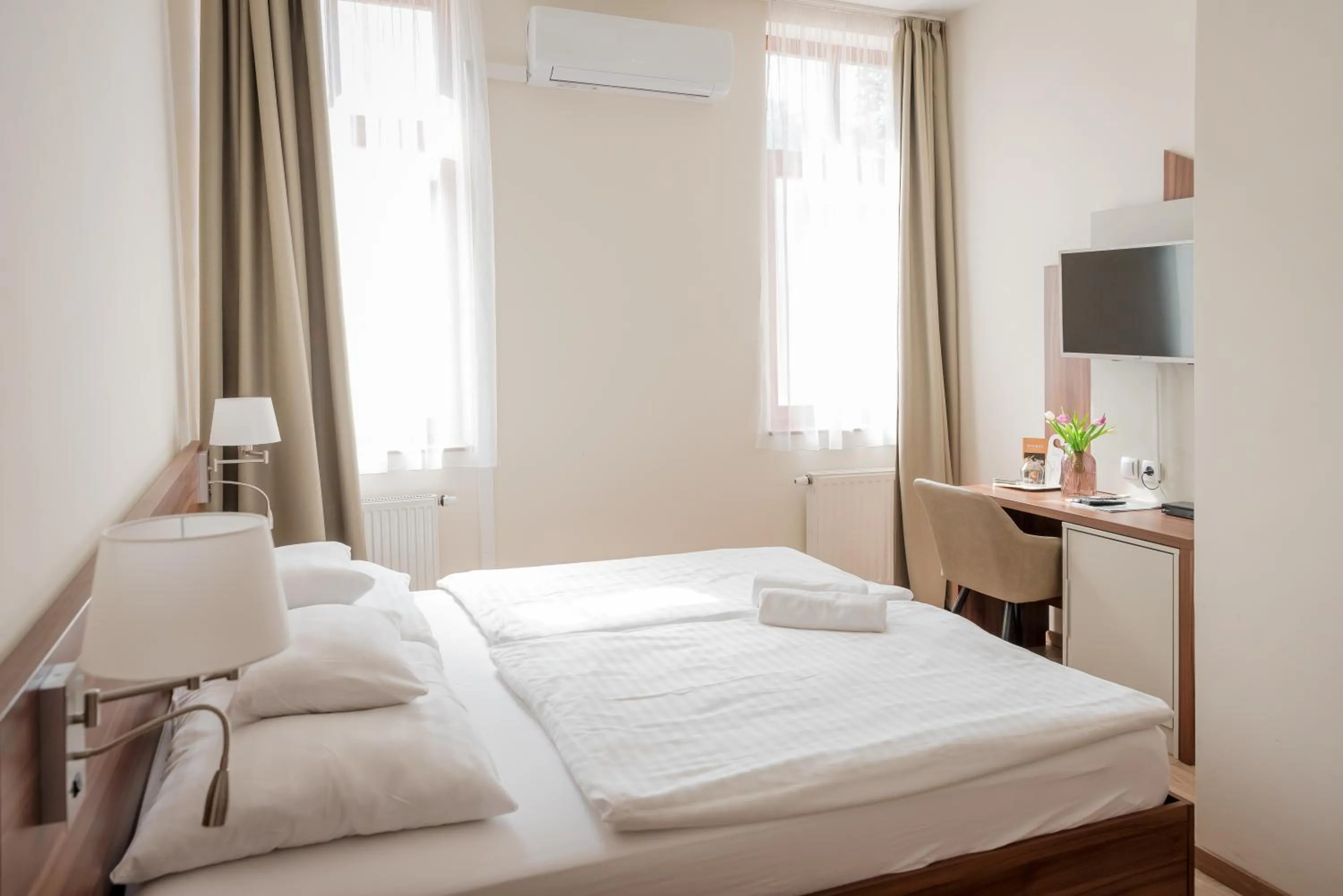 Bed in Hotel Anna Villa