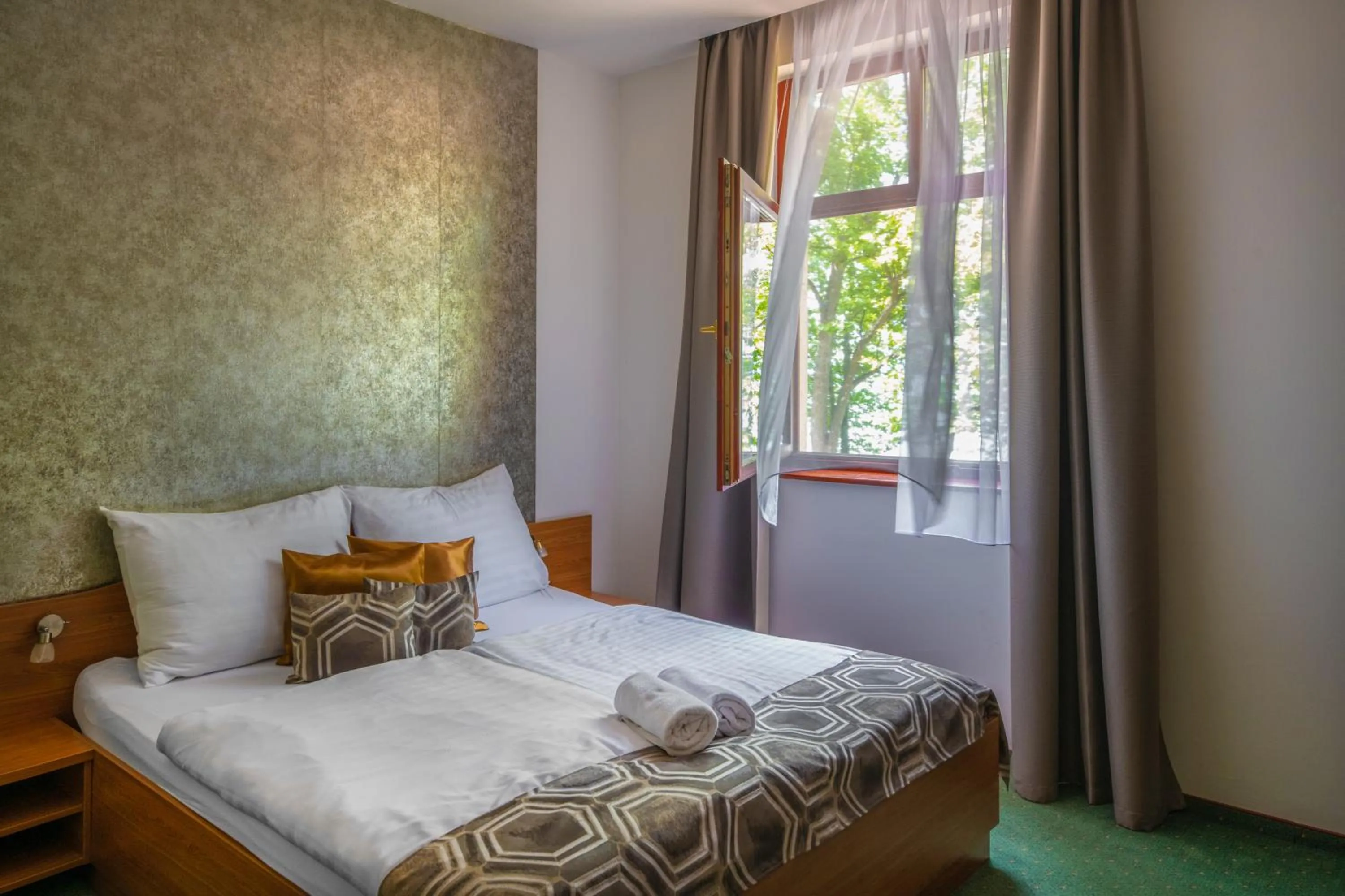 Bed in Hotel Anna Villa