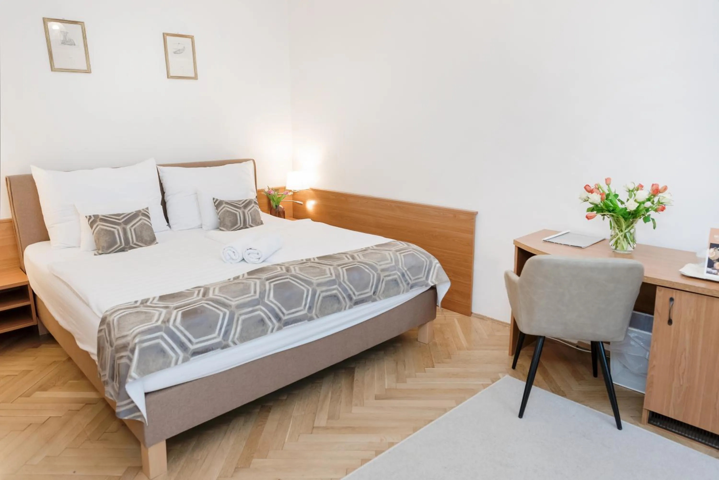 Bed in Hotel Anna Villa