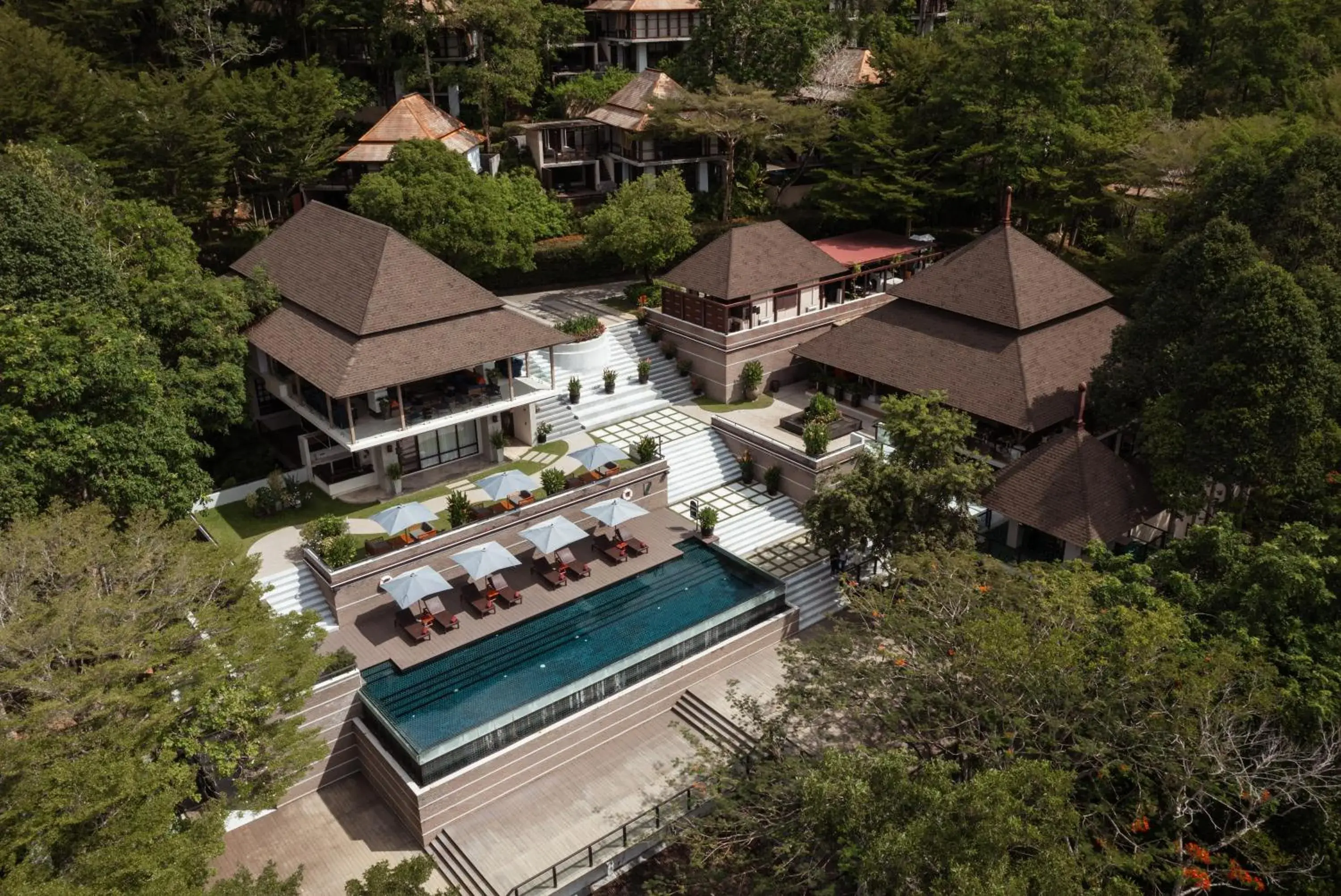 Bird's eye view in Villa Zolitude Resort & Spa - SHA Extra Plus Bird's eye view in Villa Zolitude Resort & Spa - SHA Extra Plus