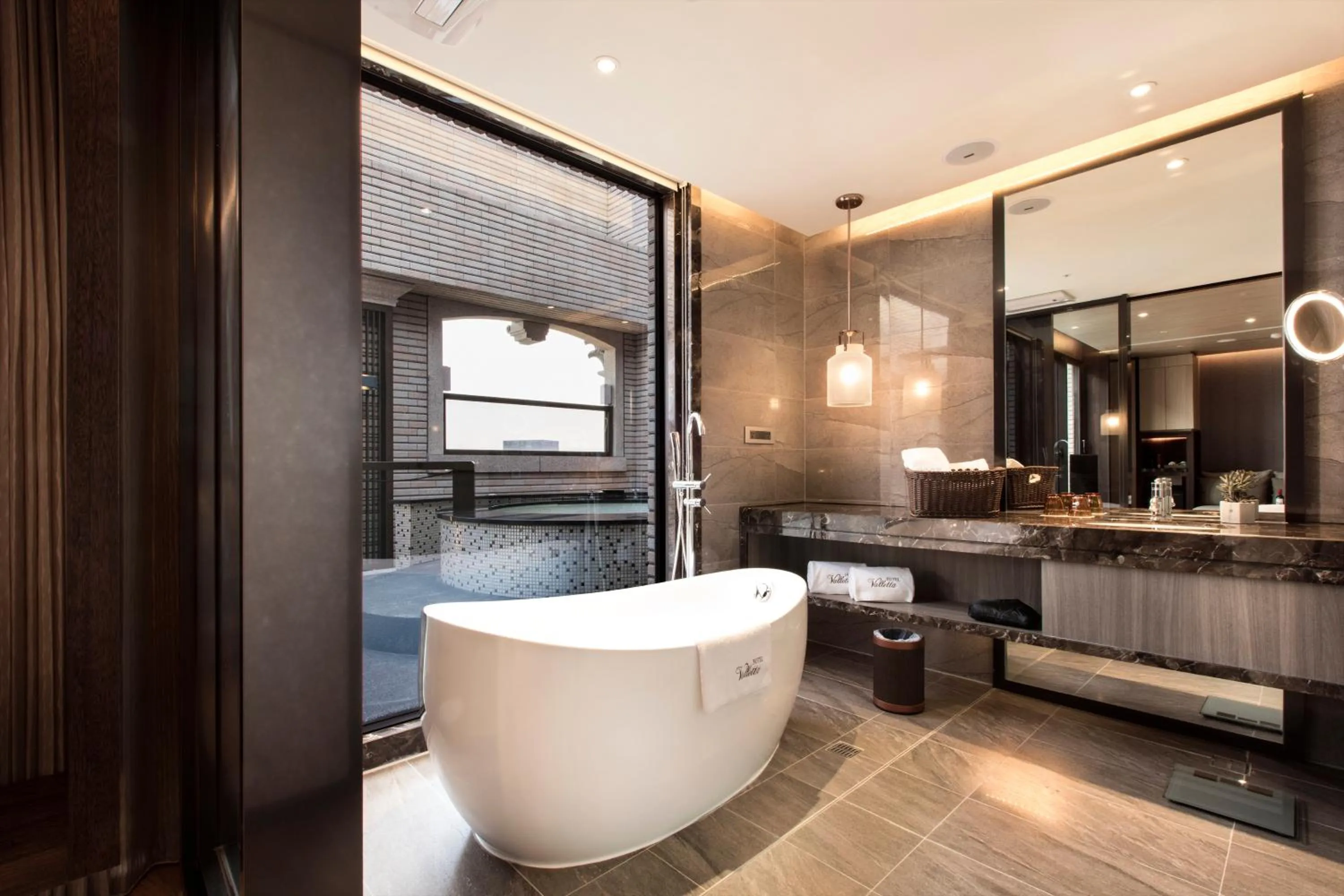 On site in Hotel Valletta