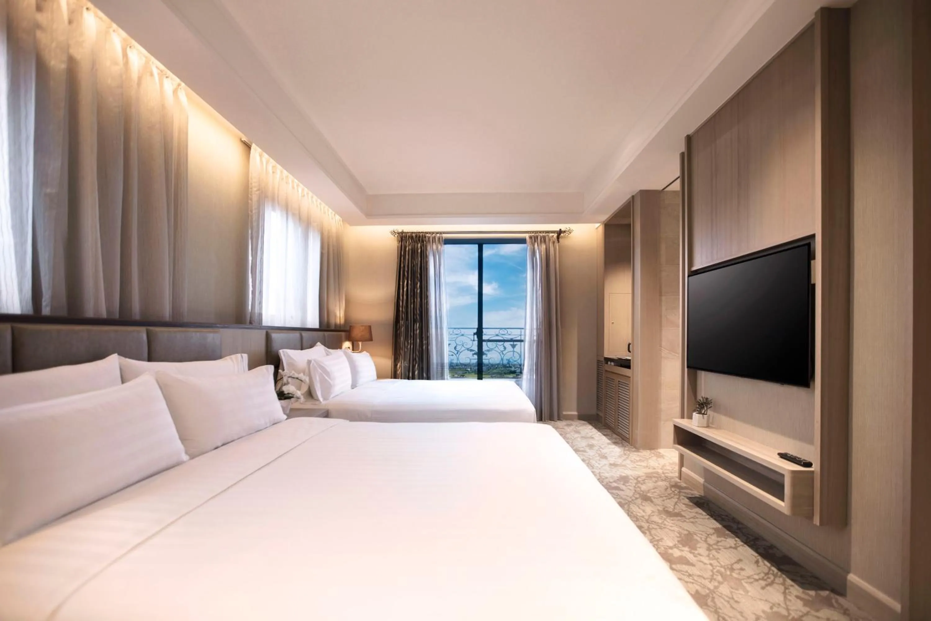 Bed in Hotel Valletta