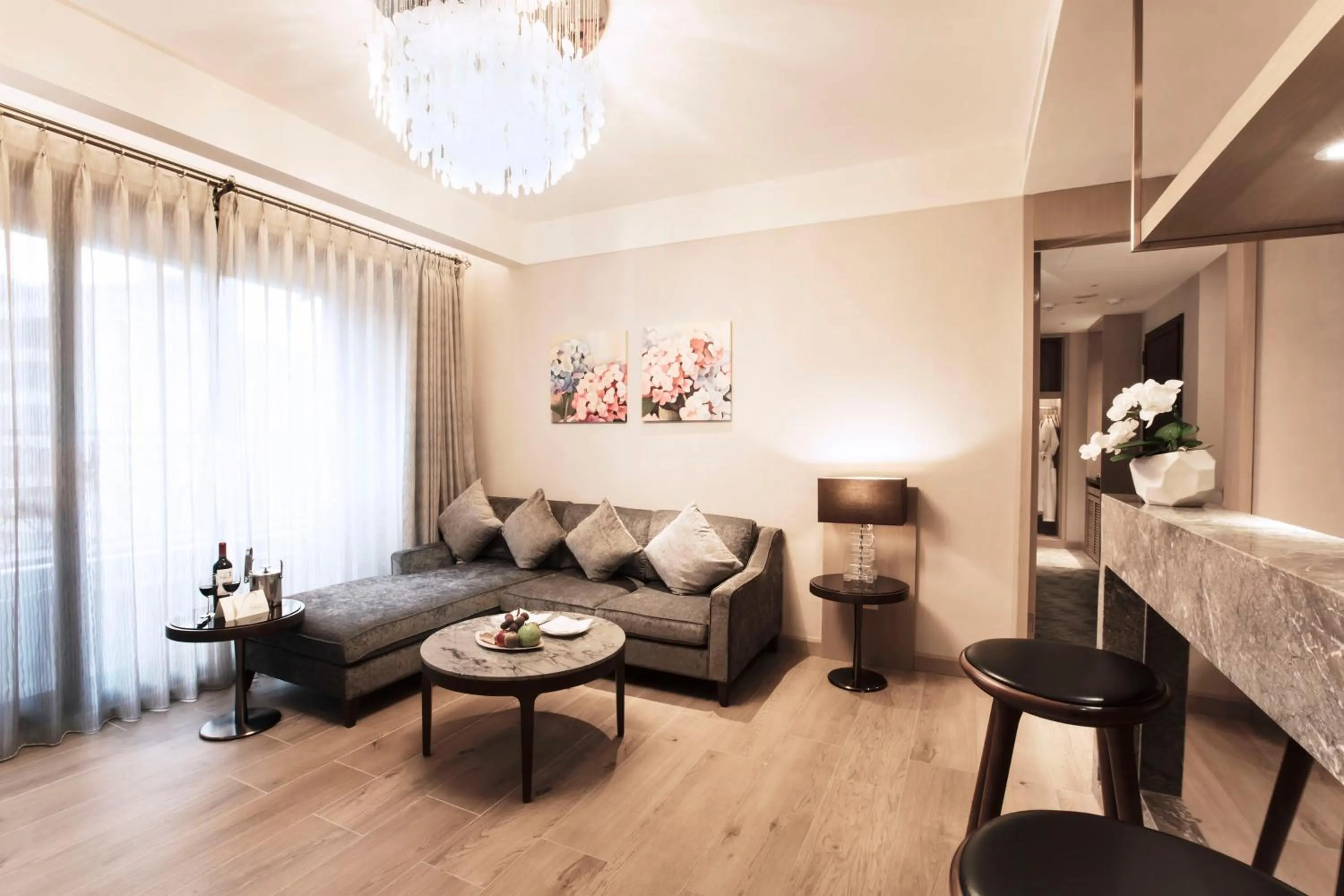 Living room in Hotel Valletta