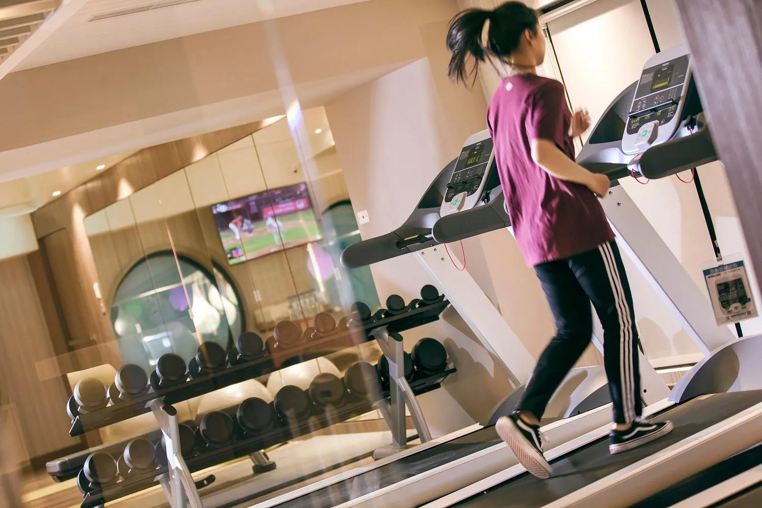 Fitness centre/facilities in Hotel Valletta