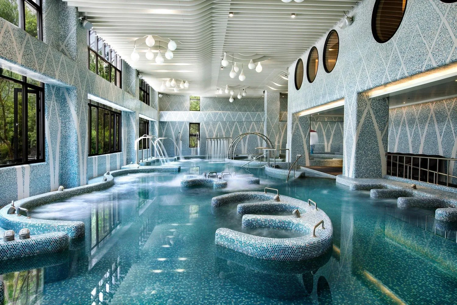 Hot Spring Bath in Hotel Valletta