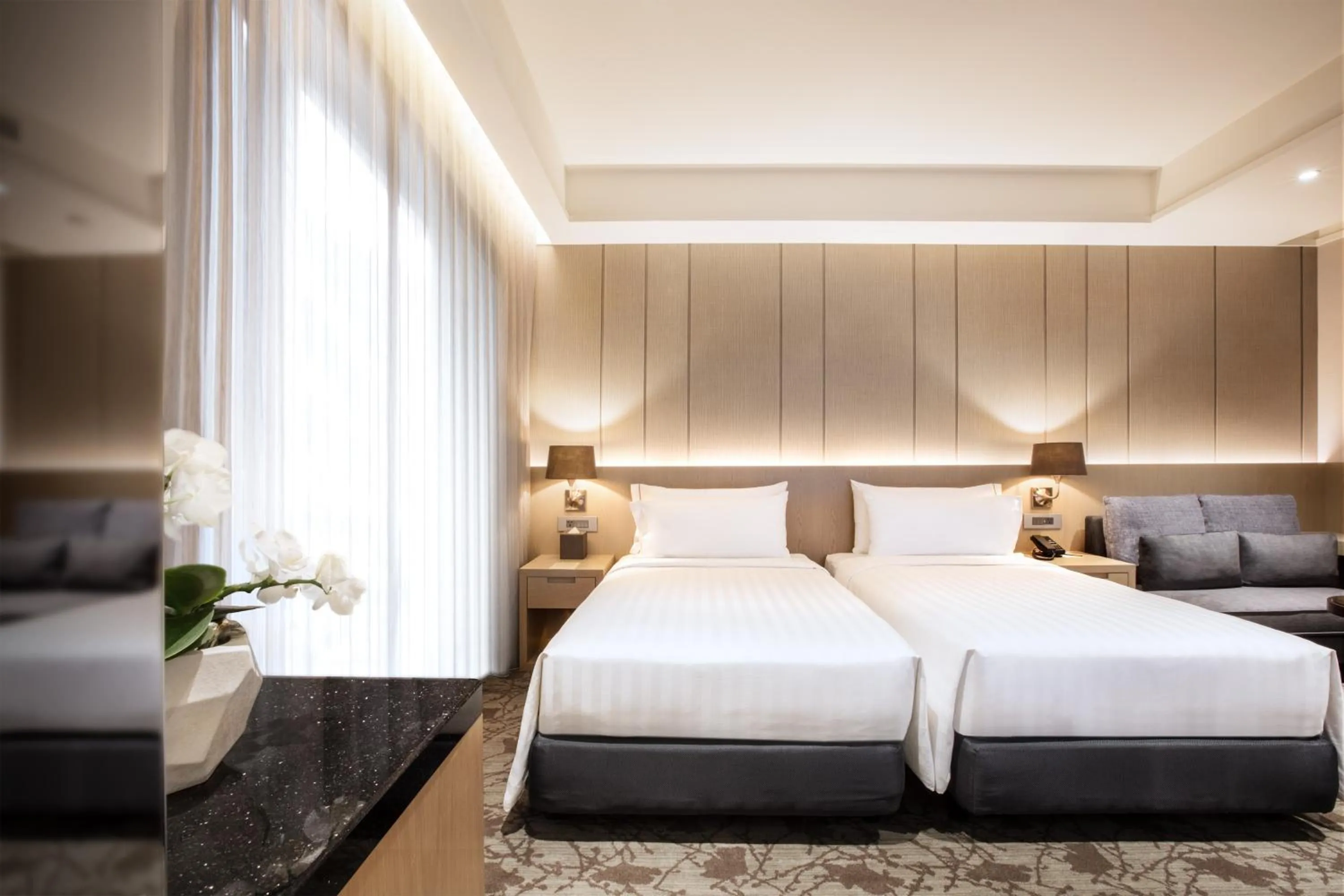 Bed in Hotel Valletta