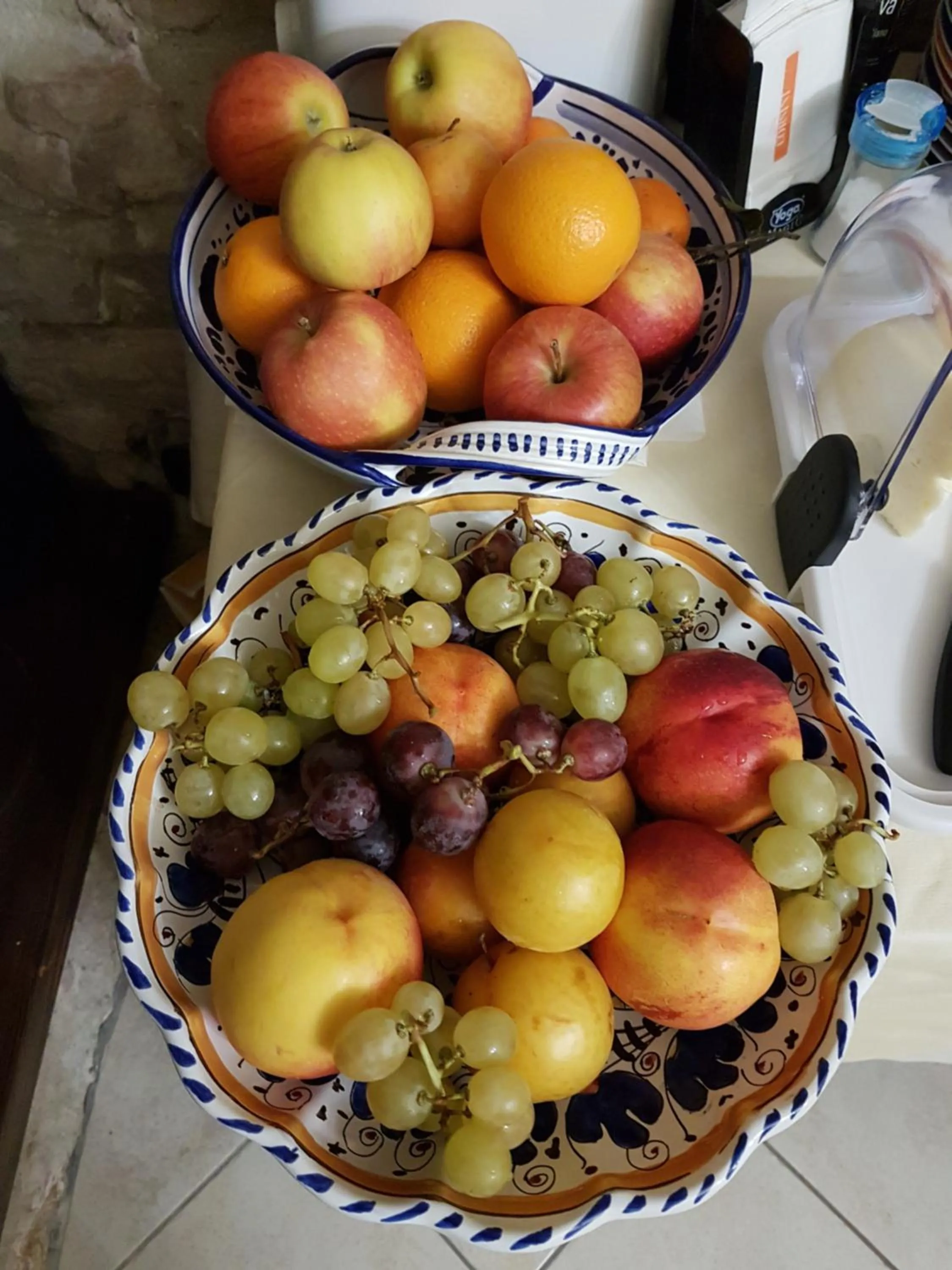Italian breakfast in Hotel Ponte San Vittorino