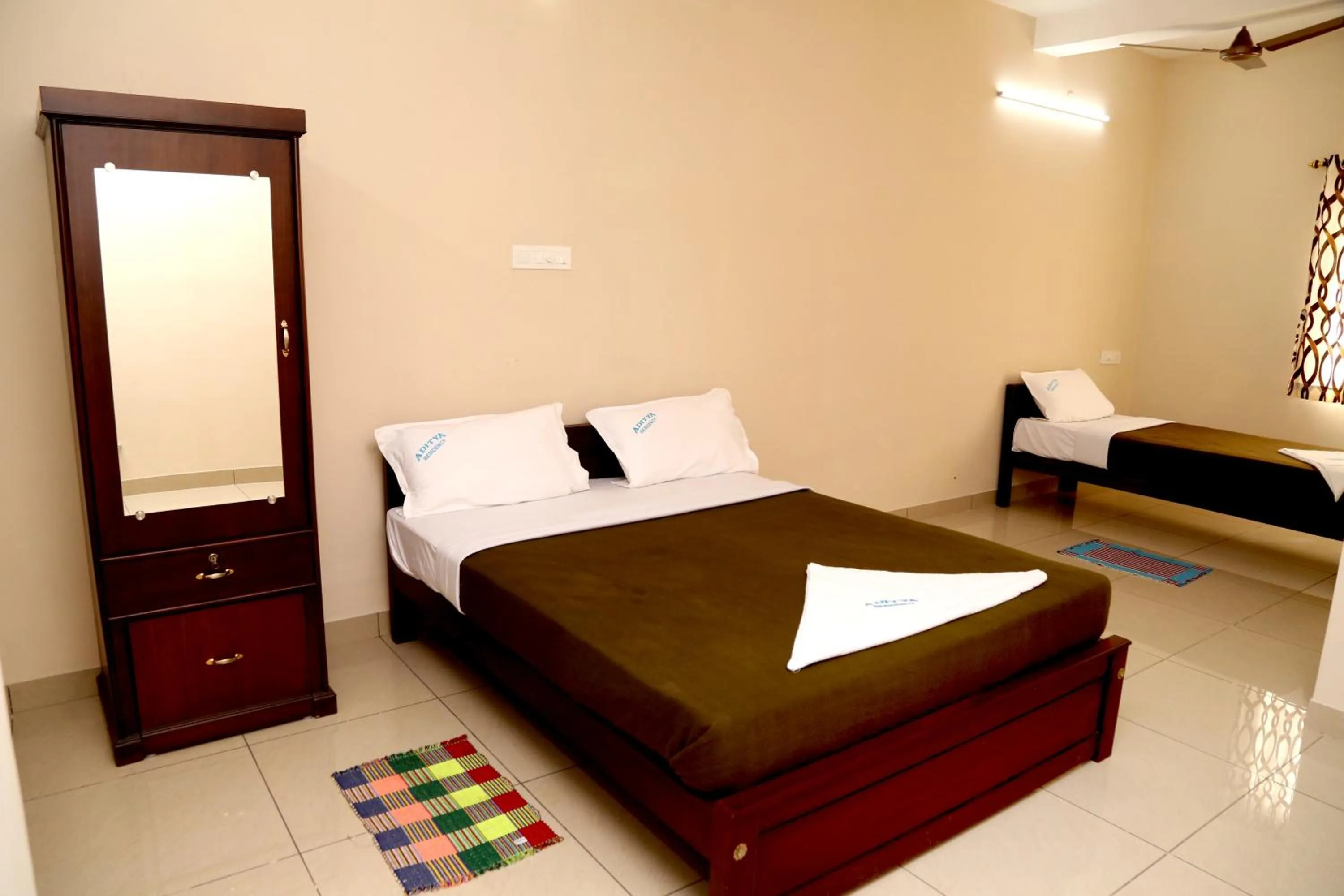 Property building, Bed in Aditya Residency