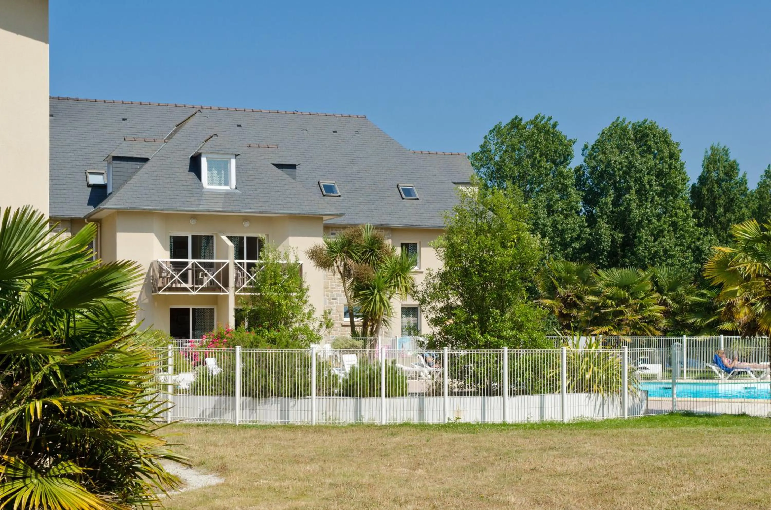 Garden in Résidence Néméa Kermael