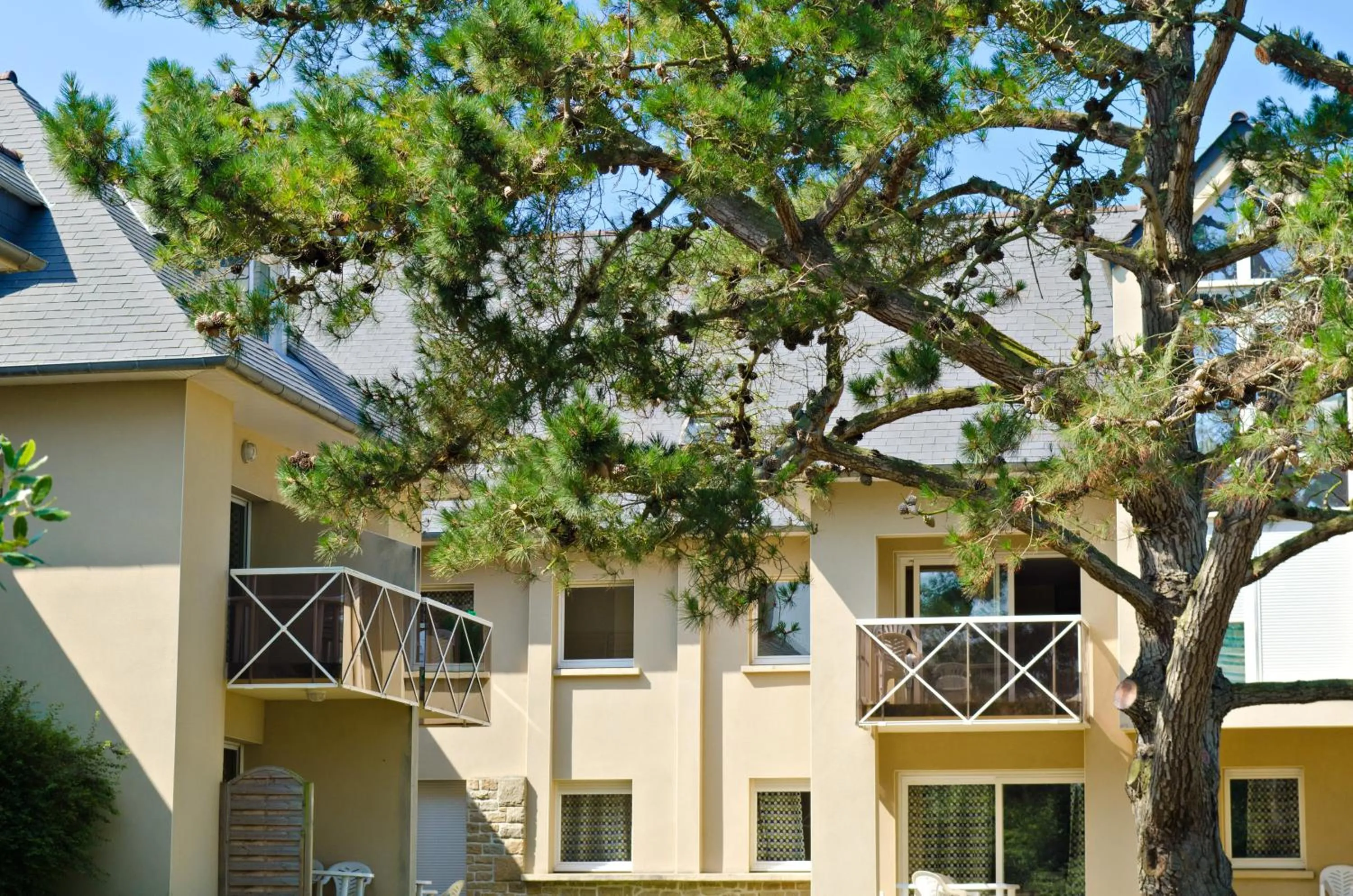 Balcony/Terrace in Résidence Néméa Kermael