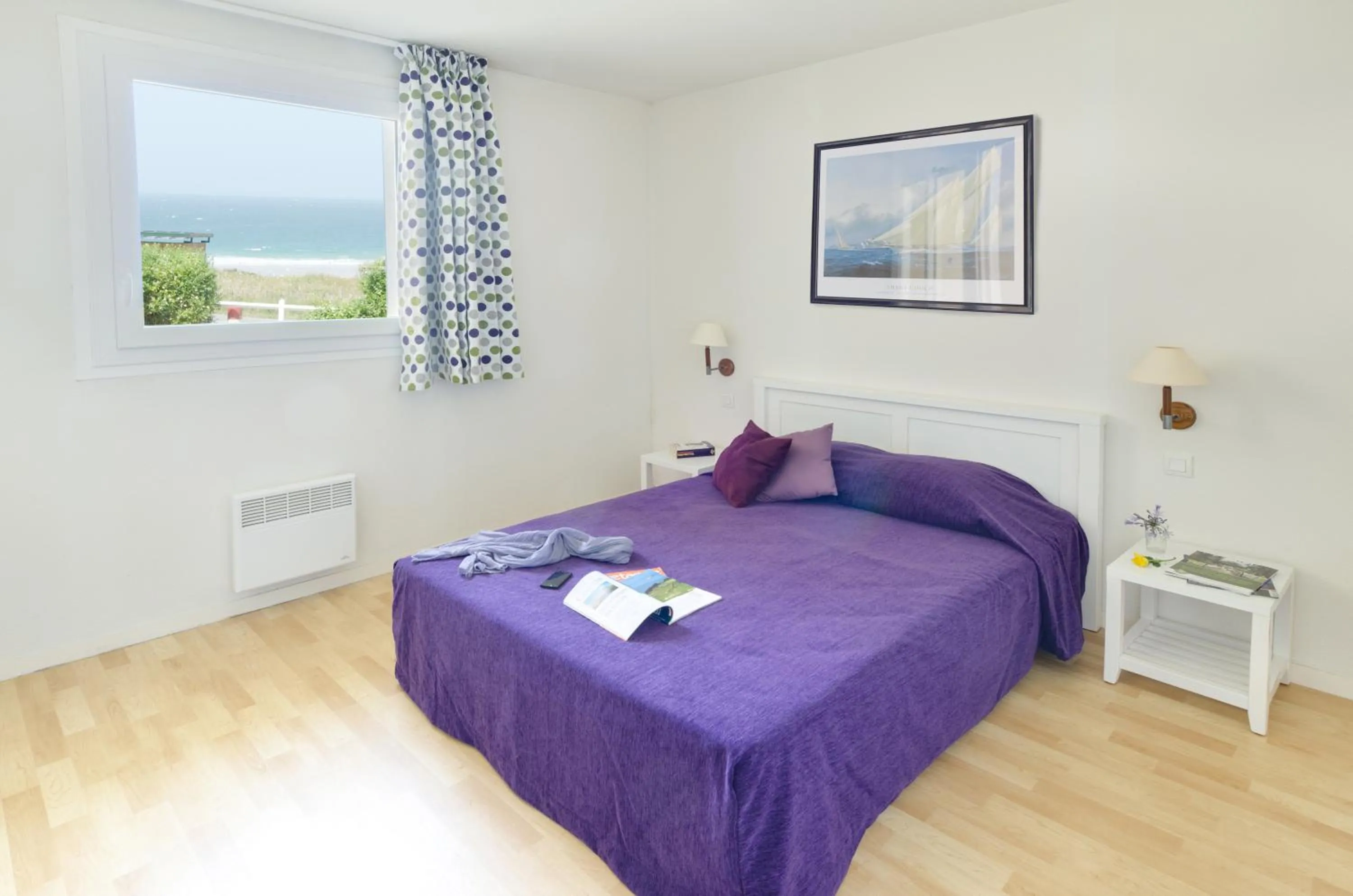 Bedroom, Bed in Résidence Néméa Kermael