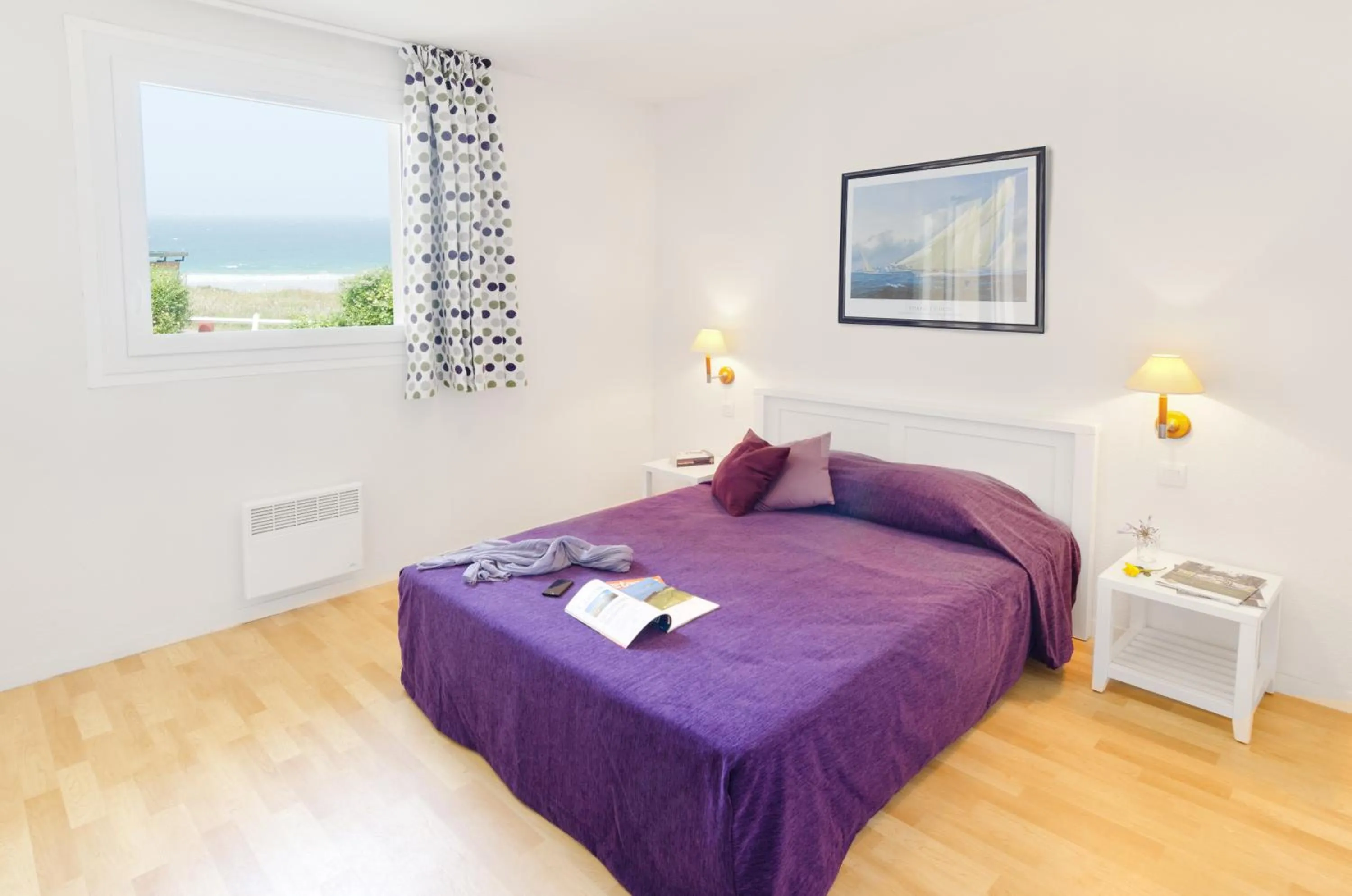 Bed in Résidence Néméa Kermael