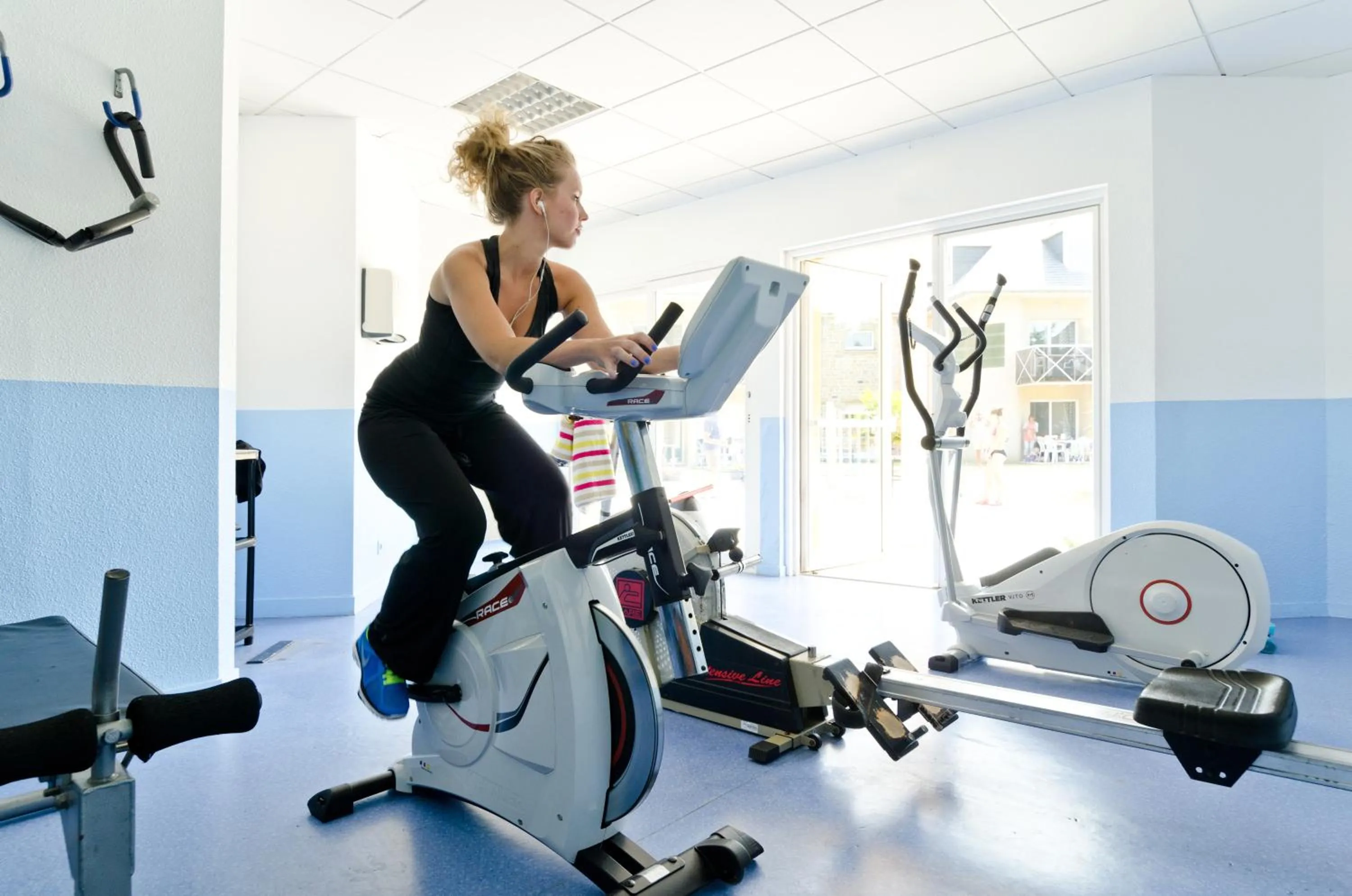Fitness centre/facilities in Résidence Néméa Kermael