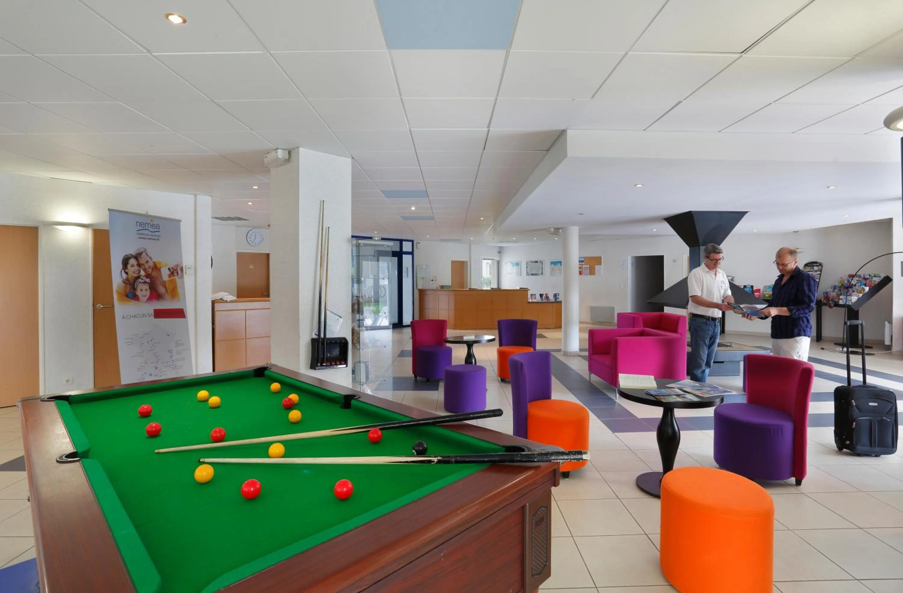 Billiard in Résidence Néméa Kermael