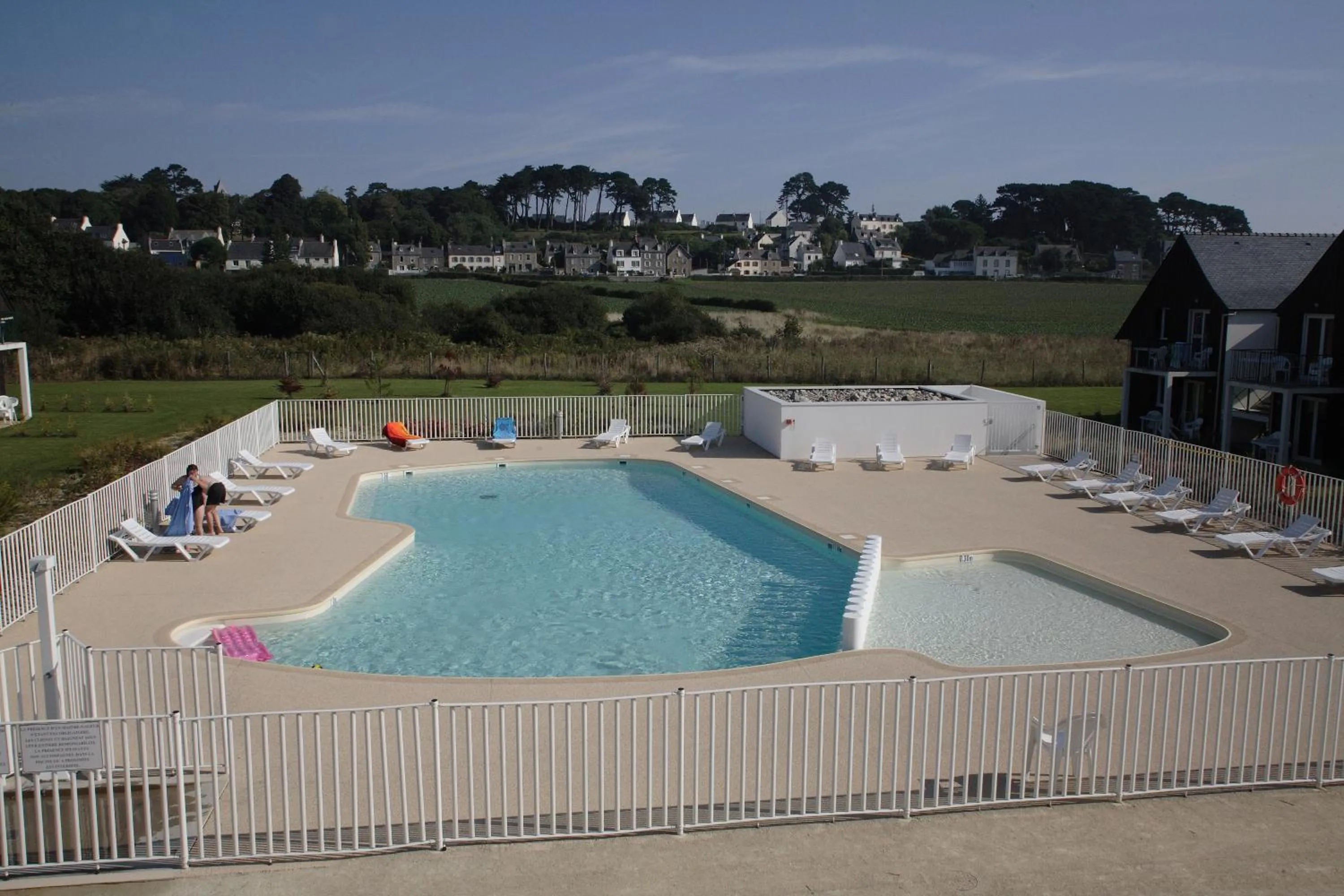 Swimming pool in Résidence Néméa Les Roches