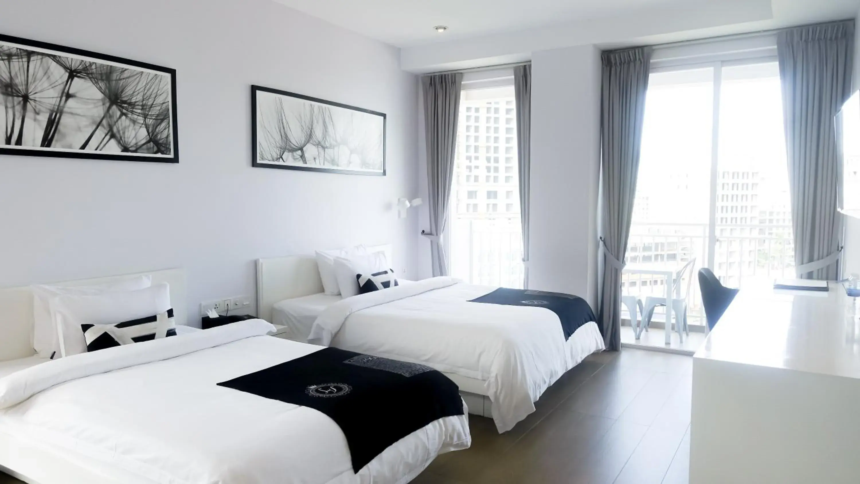 Bed in La Vogue Boutique Hotel & Casino Bed in La Vogue Boutique Hotel & Casino