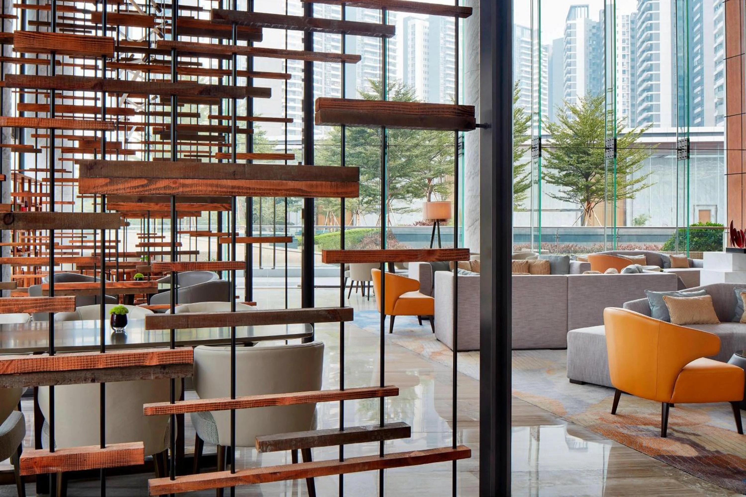 Lobby or reception in Sheraton Guangzhou Nansha Hotel