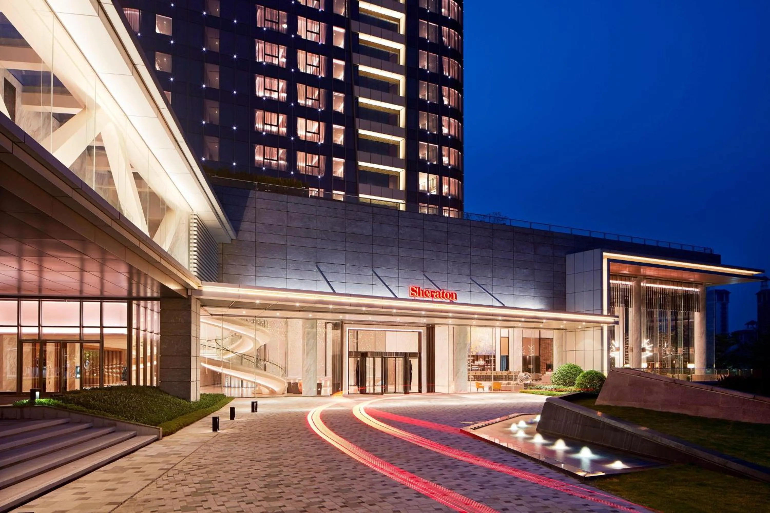 Property building in Sheraton Guangzhou Nansha Hotel