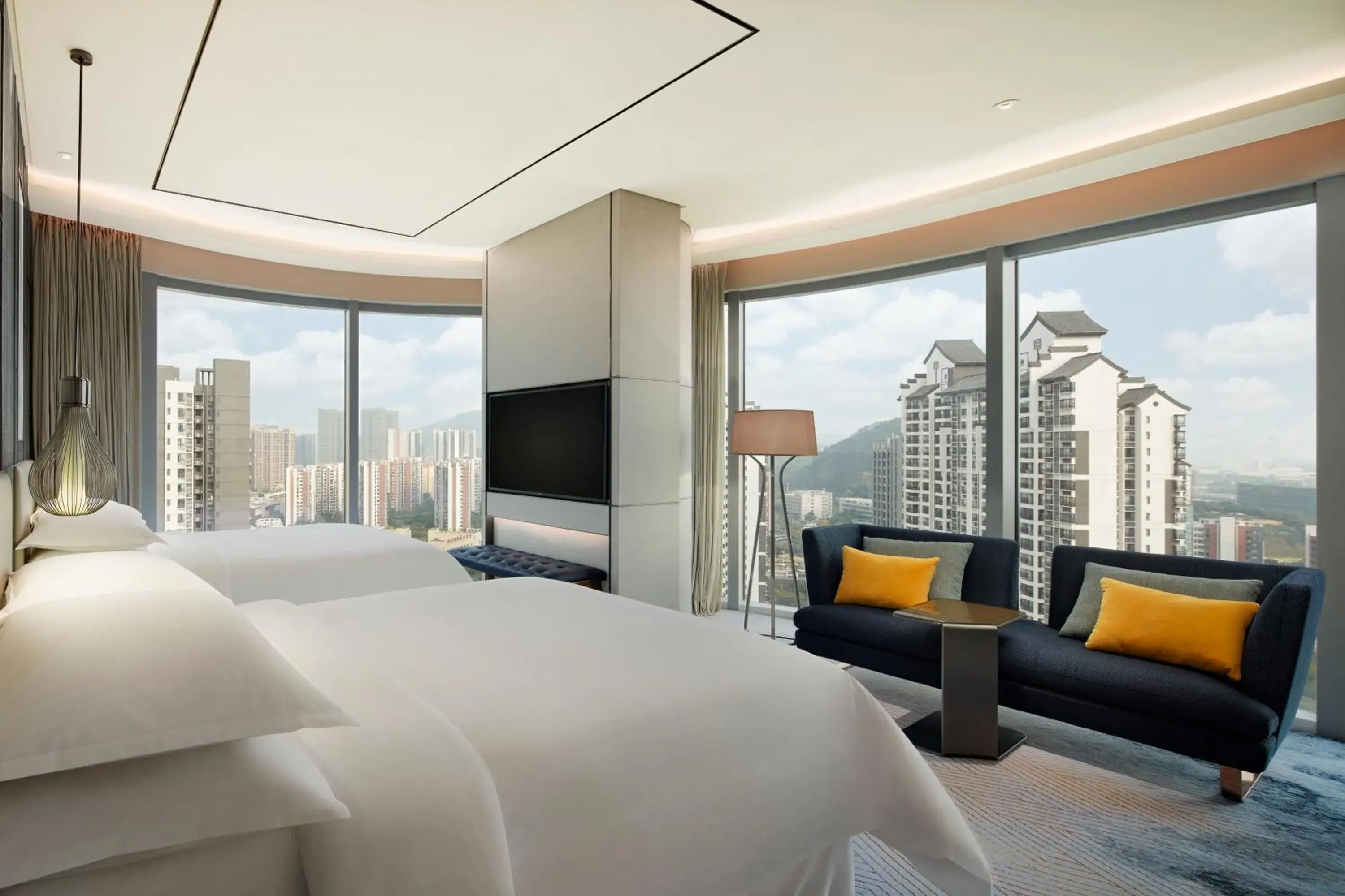 Executive Twin Room, Club lounge access, Guest room in Sheraton Guangzhou Nansha Hotel Executive Twin Room, Club lounge access, Guest room in Sheraton Guangzhou Nansha Hotel