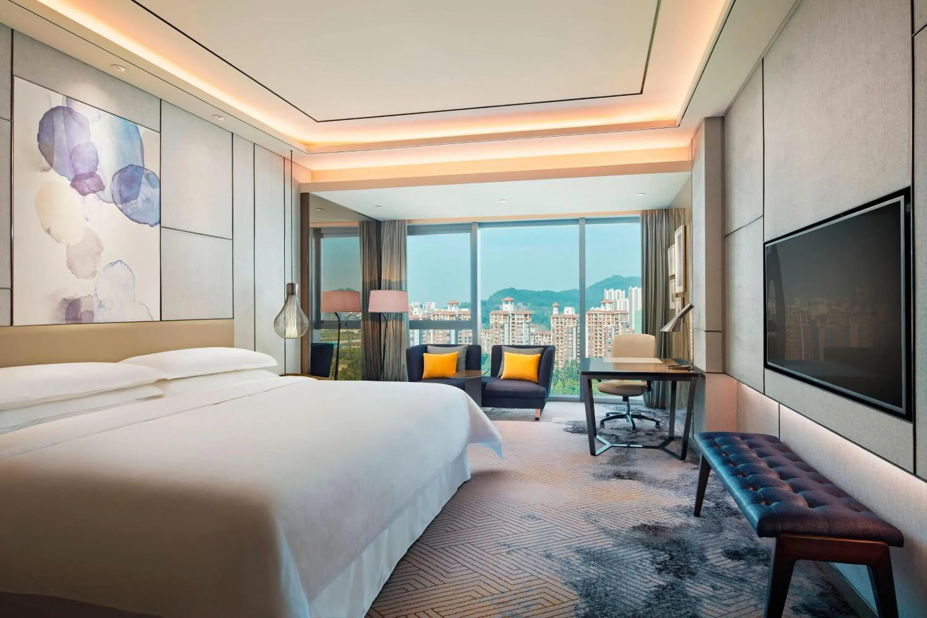 King Room in Sheraton Guangzhou Nansha Hotel King Room in Sheraton Guangzhou Nansha Hotel