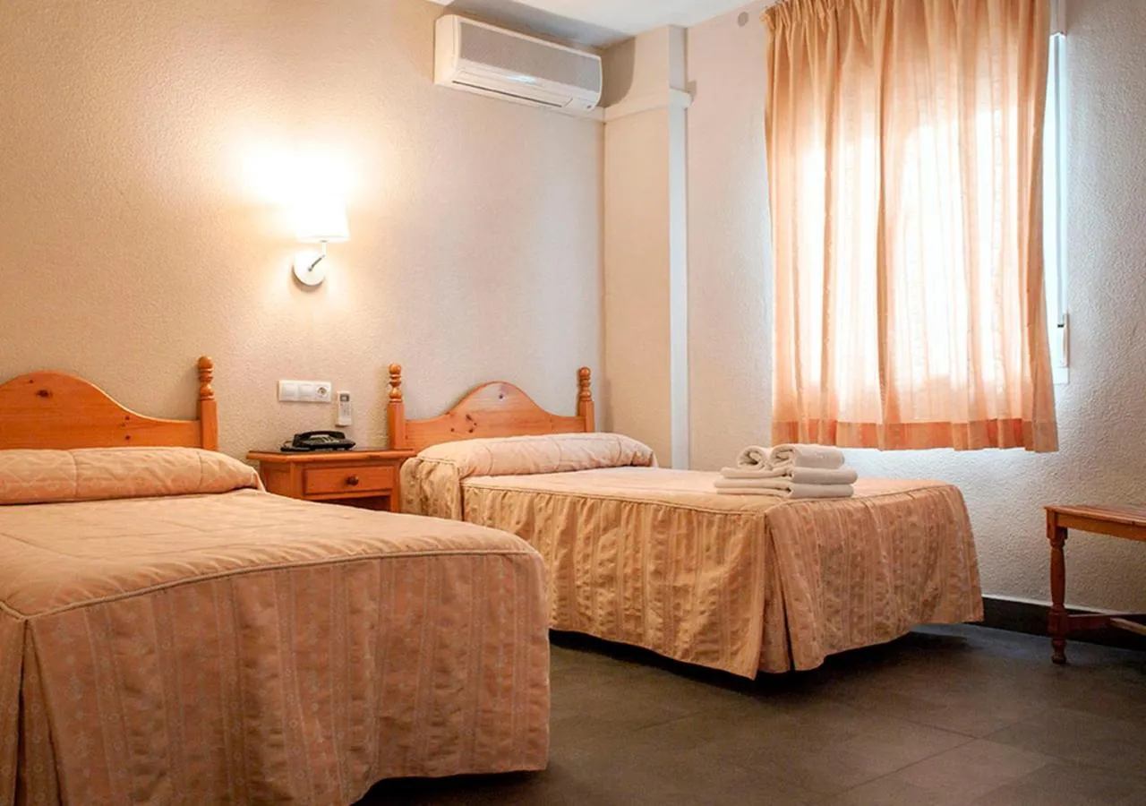 Bed in Hotel La Zambra