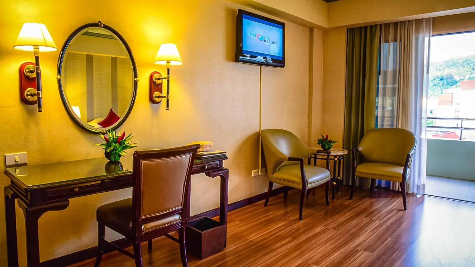 Bedroom in Patong Resort Hotel - SHA Extra Plus