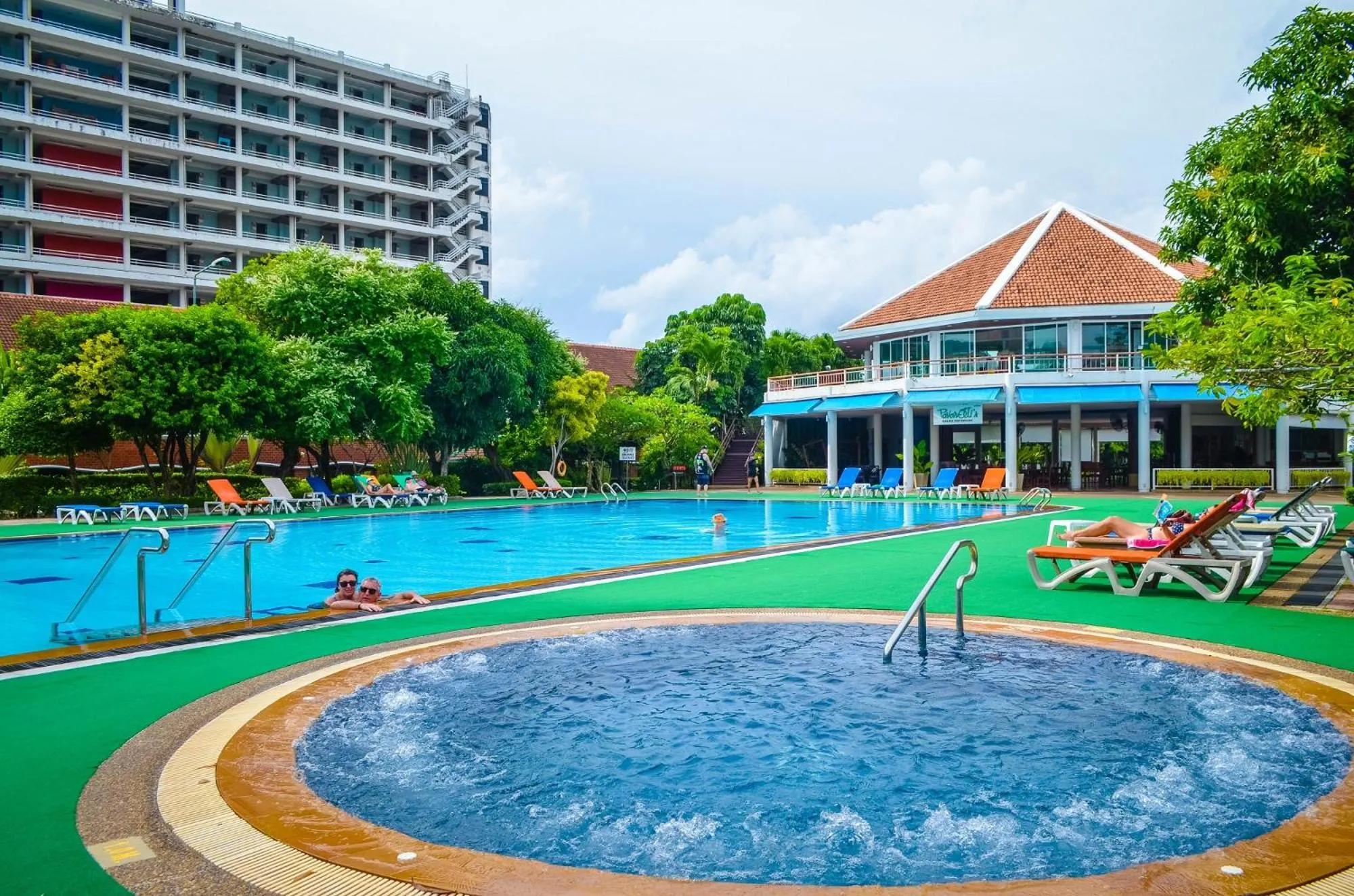 Swimming pool in Patong Resort Hotel - SHA Extra Plus