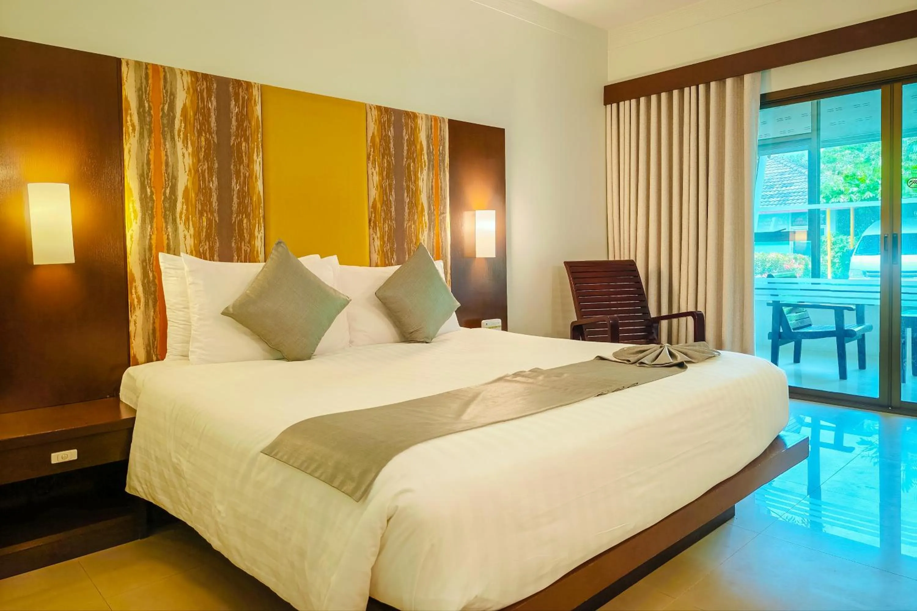 Bedroom, Bed in Patong Resort Hotel - SHA Extra Plus