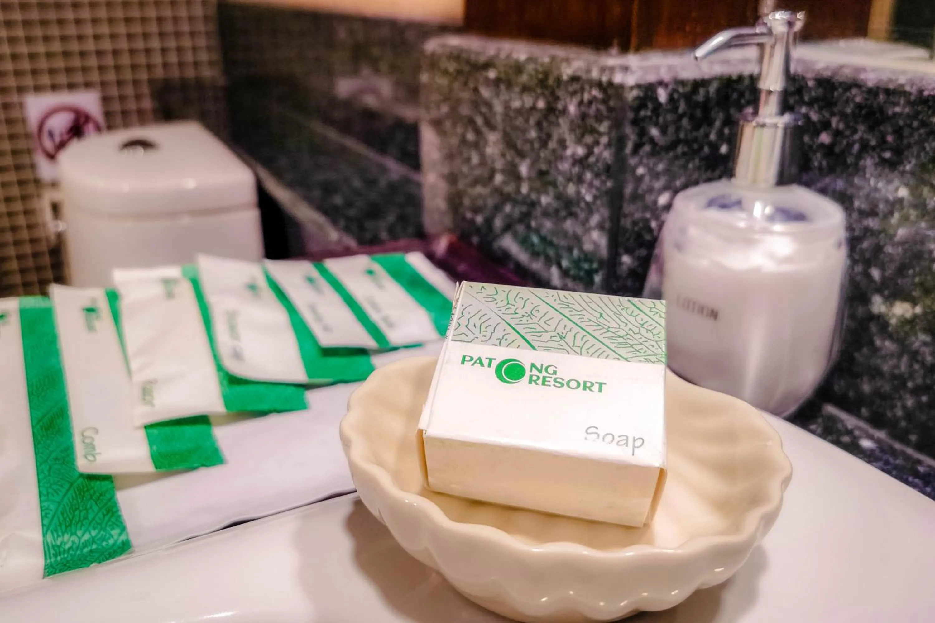 Bathroom in Patong Resort Hotel - SHA Extra Plus