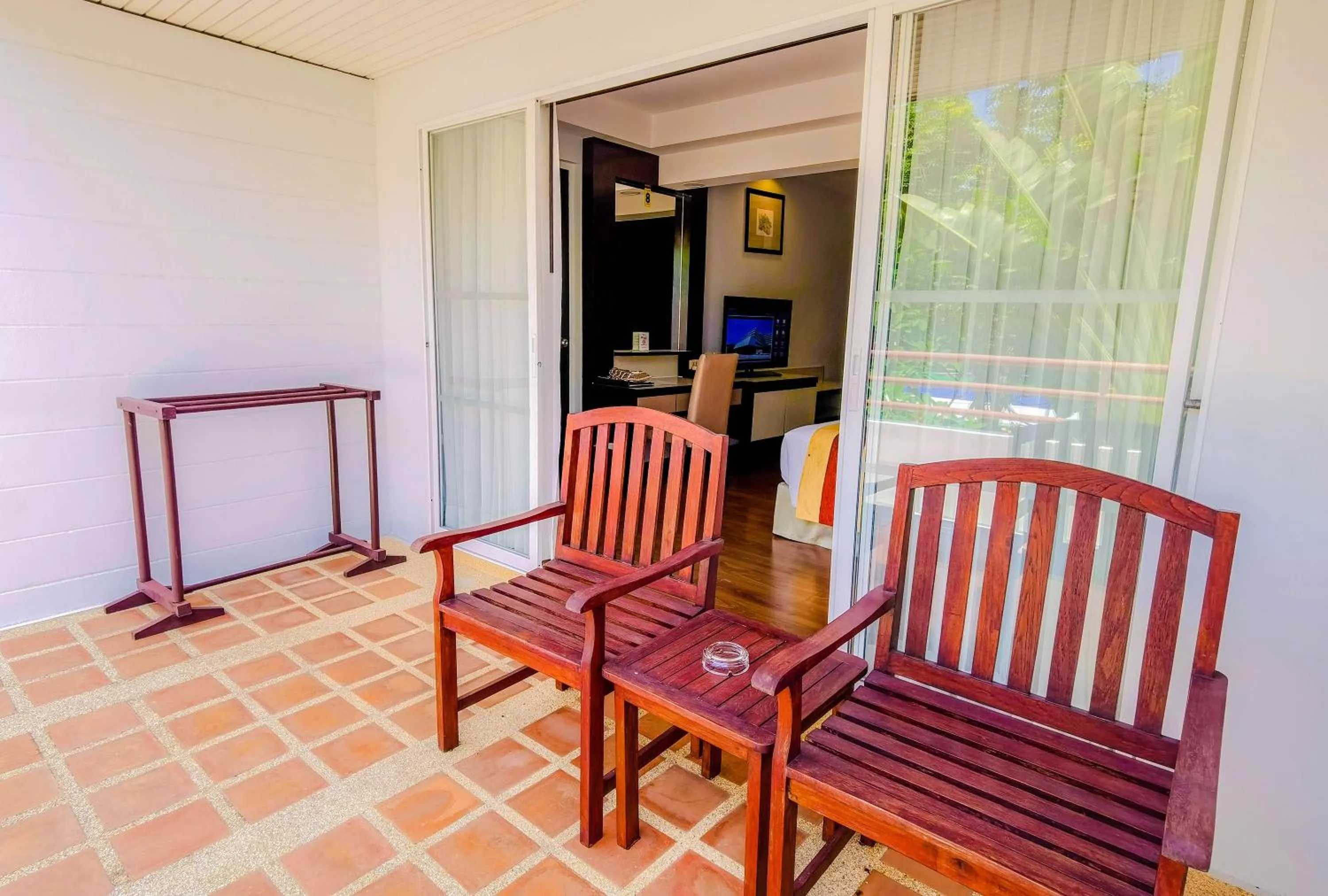 Balcony/Terrace in Patong Resort Hotel - SHA Extra Plus