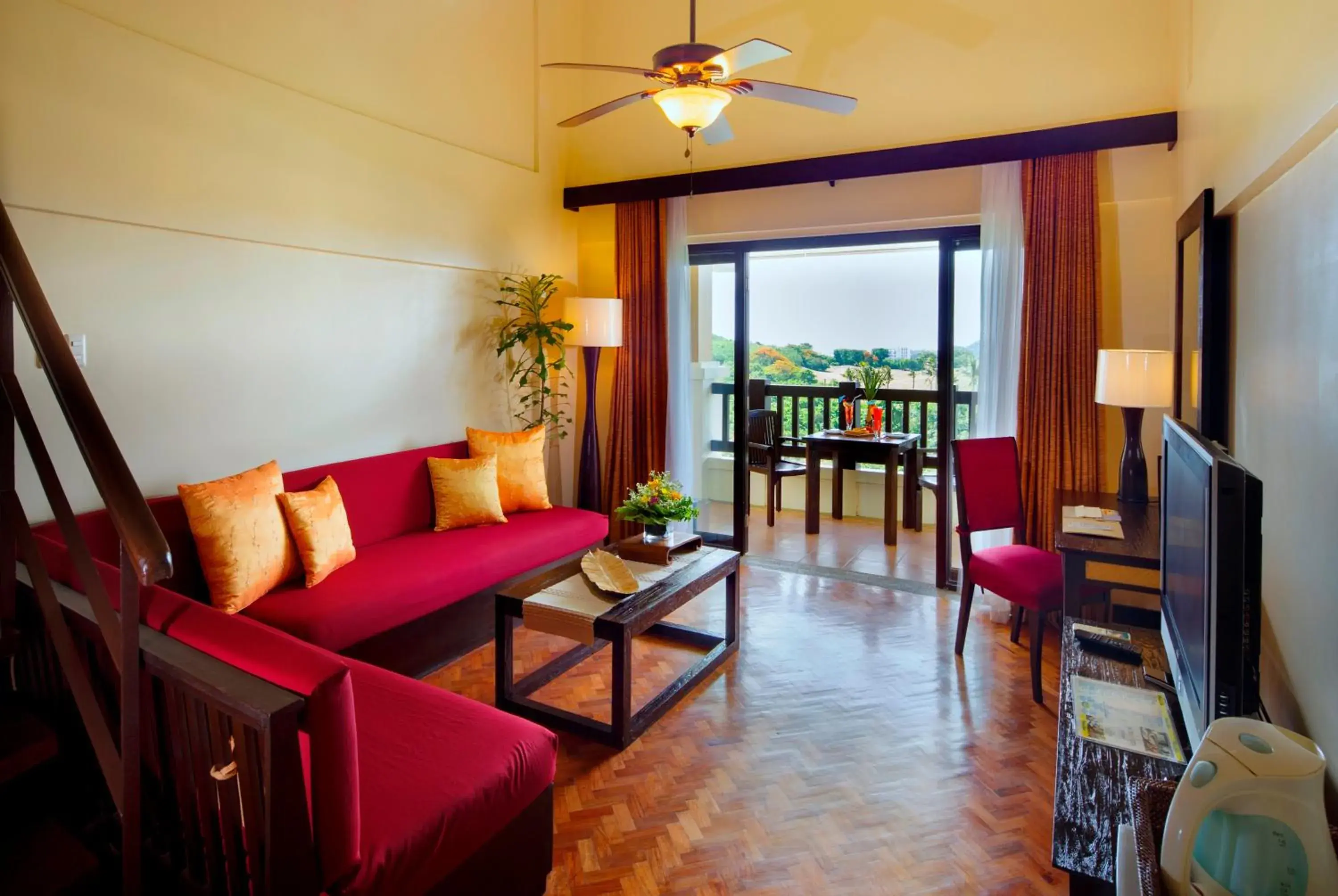 Living room in Alta Vista de Boracay Living room in Alta Vista de Boracay