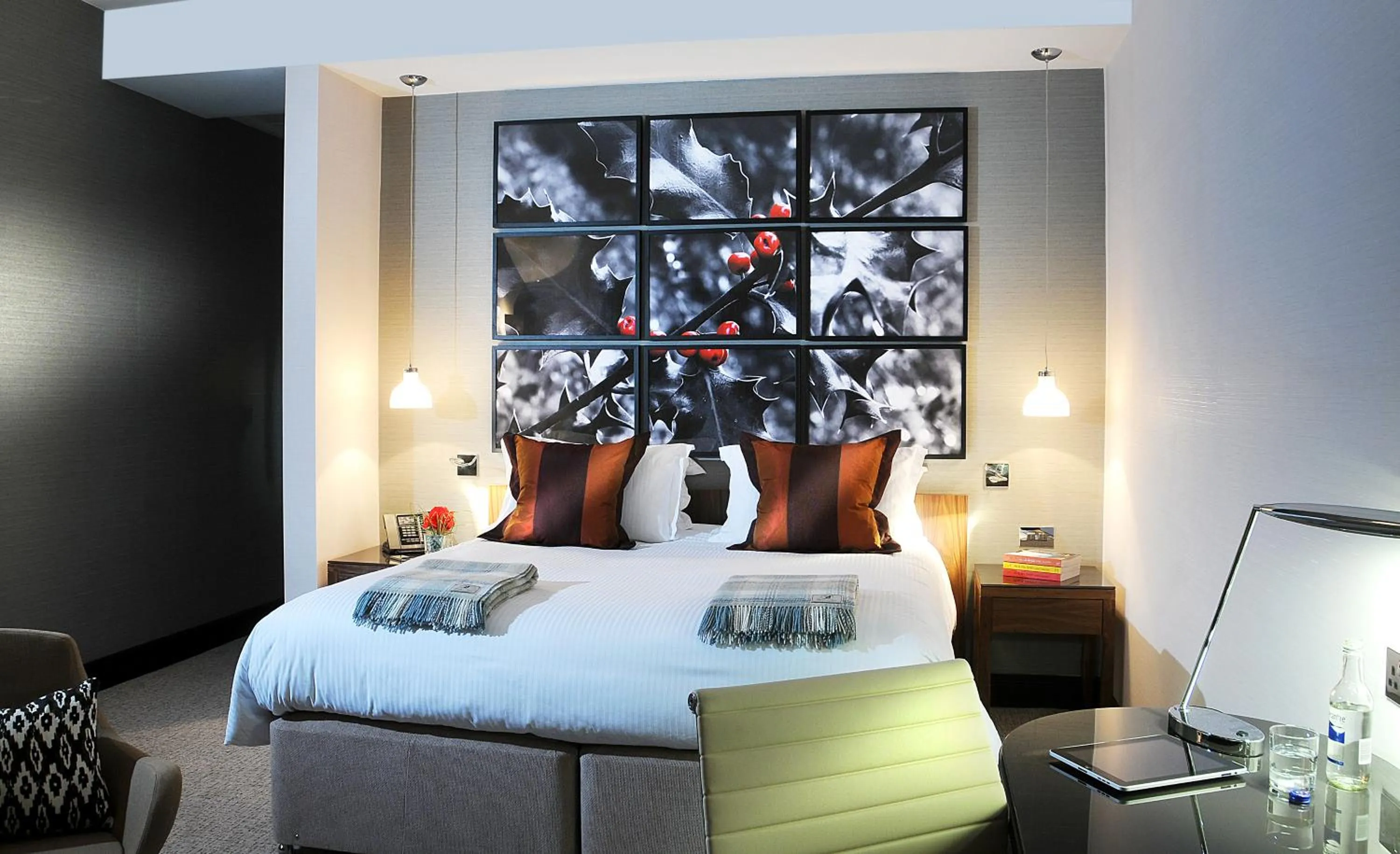 Bed in Stanley House Hotel & Spa