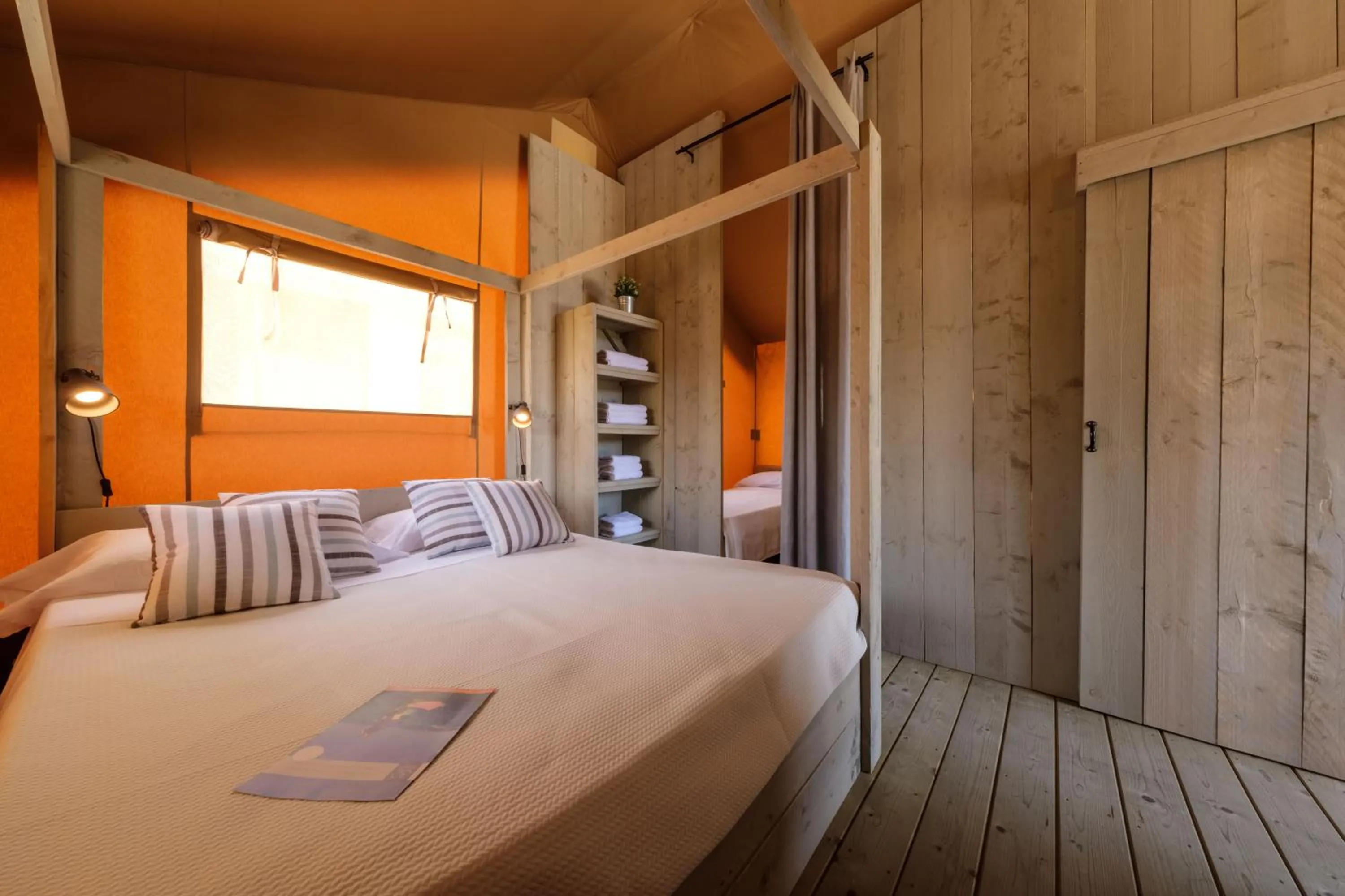 Bedroom, Bed in Camping Estival Vendrell Platja